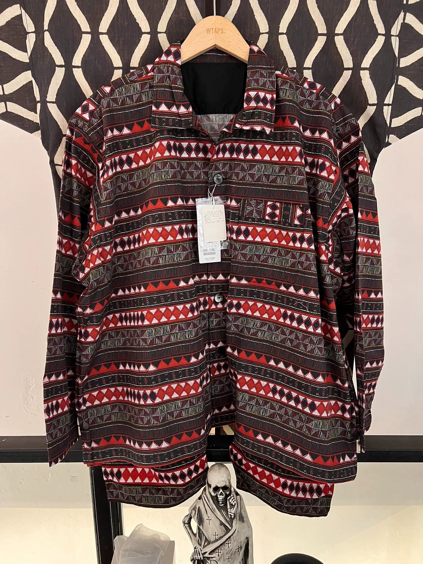 Beams Japan beams ssz pakurt shirt with unique pattern Size US S / EU 44-46 / 1 - 1 Thumbnail
