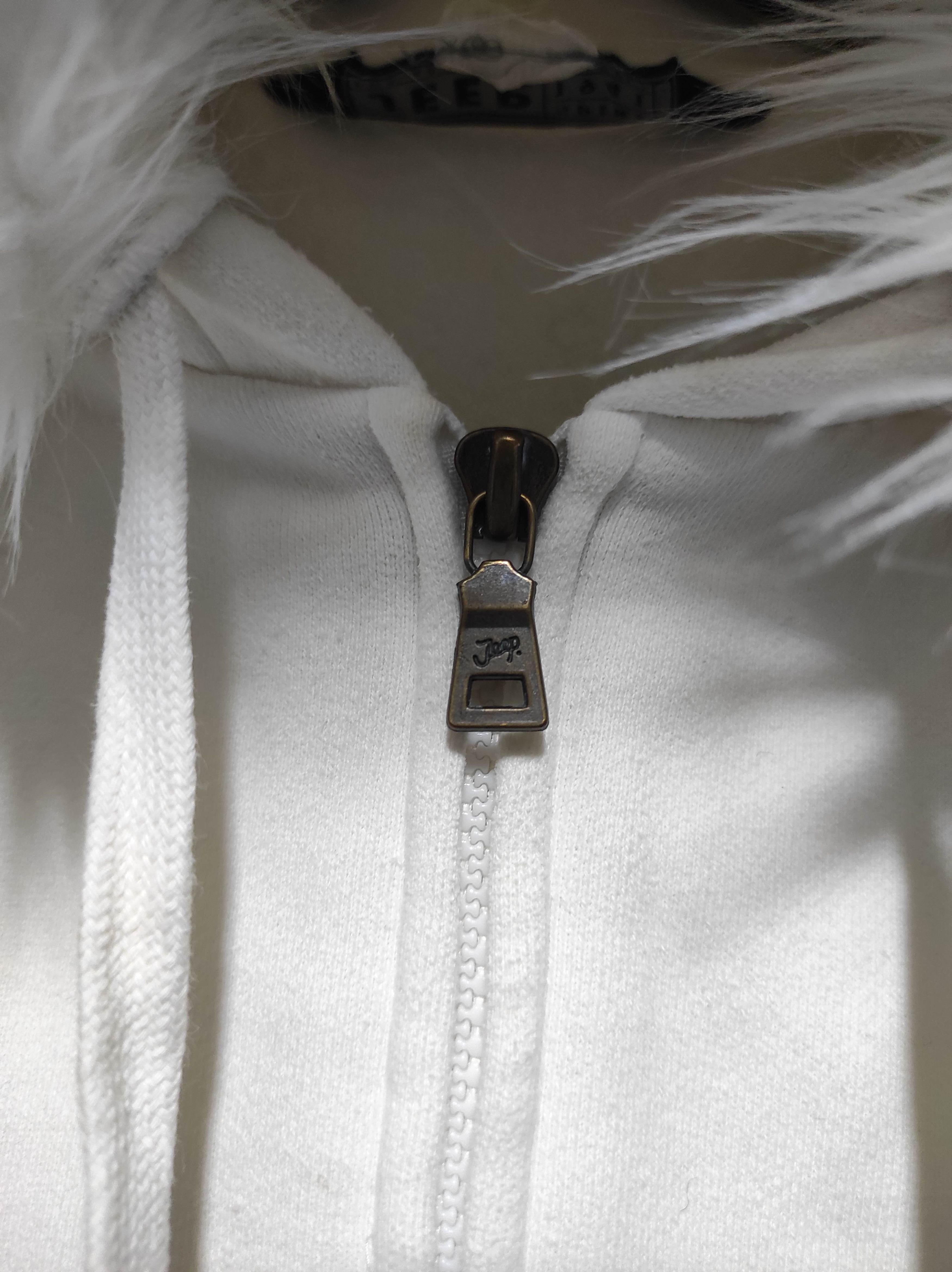 Jeep Jeep Spirit White zip fur hoodie ifsix LGB style Size US S / EU 44-46 / 1 - 4 Thumbnail