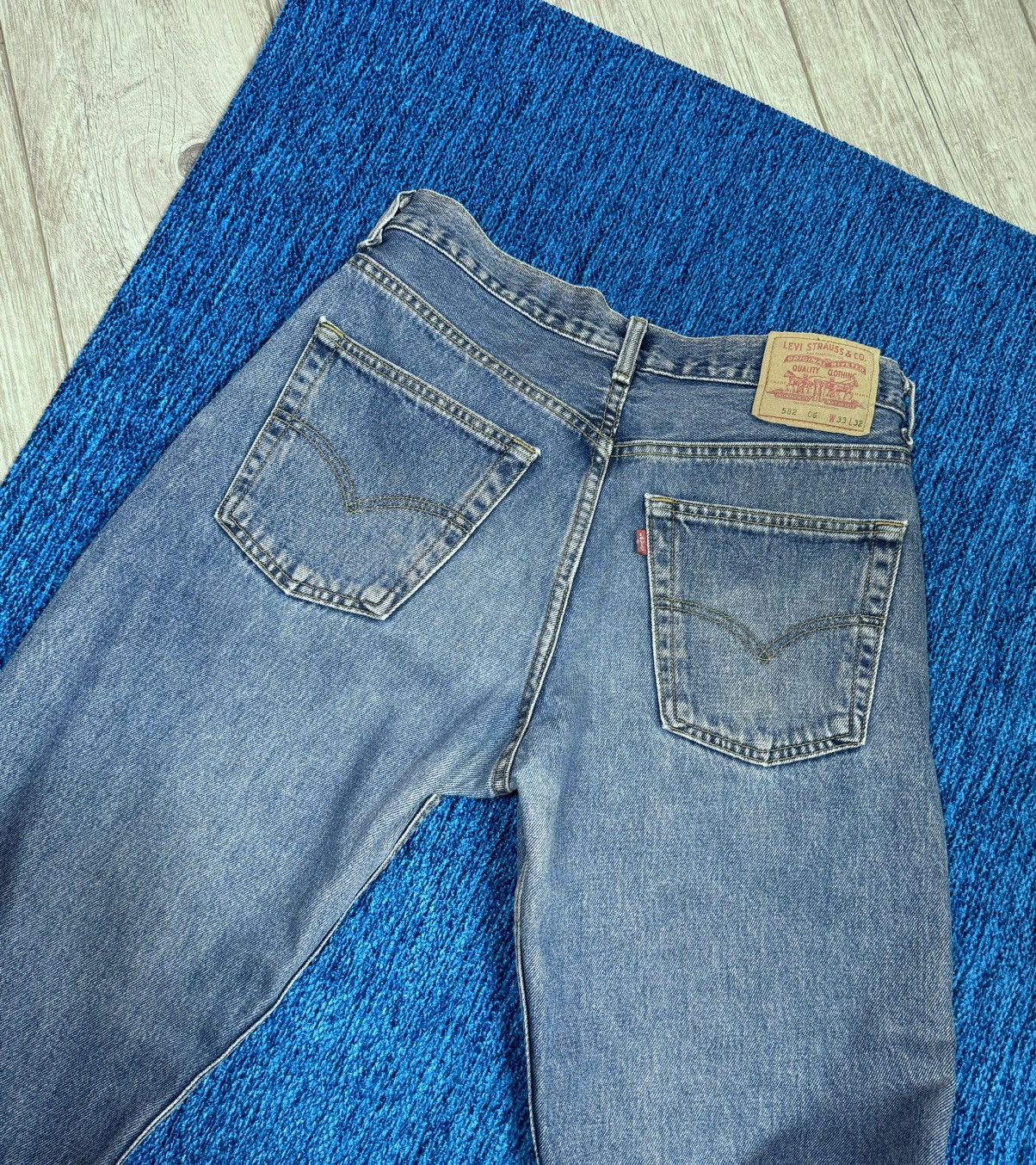 Levi's × Levi's Vintage Clothing × Vintage Vintage Levi’s Jeans 582 2002 Size W33 L32 Size US 33 - 8 Thumbnail