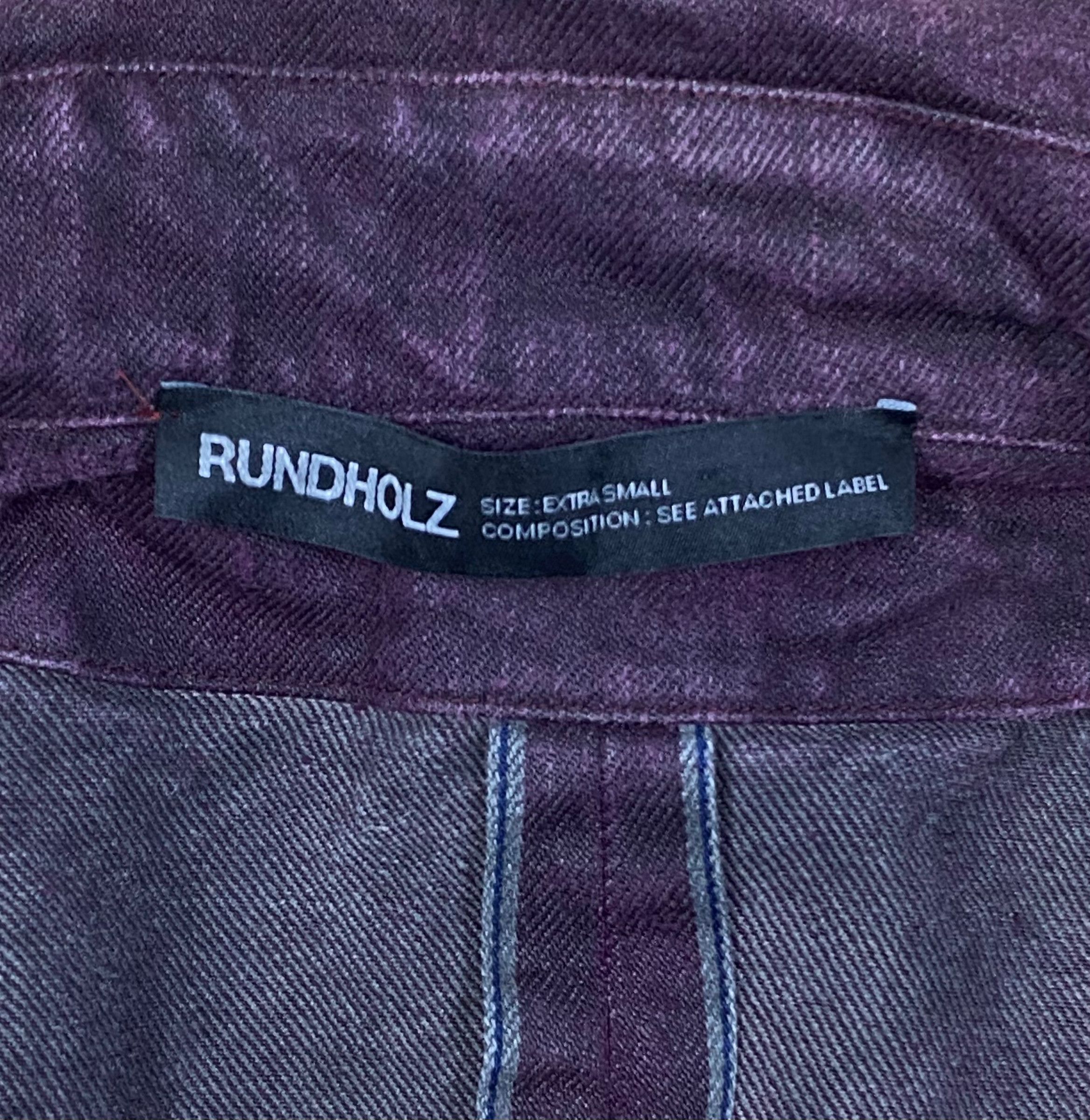 Rundholz rundholz women's waxed jacket garment dyed size XS Size XS / US 0-2 / IT 36-38 - 10 Thumbnail