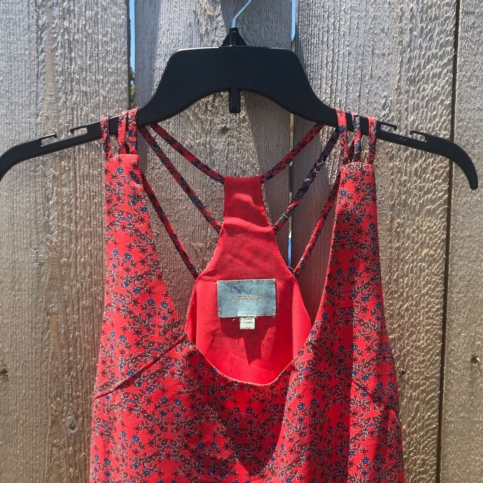 Anthropologie Anthropologie Skies Are Blue summer open back dress Size XS / US 0-2 / IT 36-38 - 4 Thumbnail