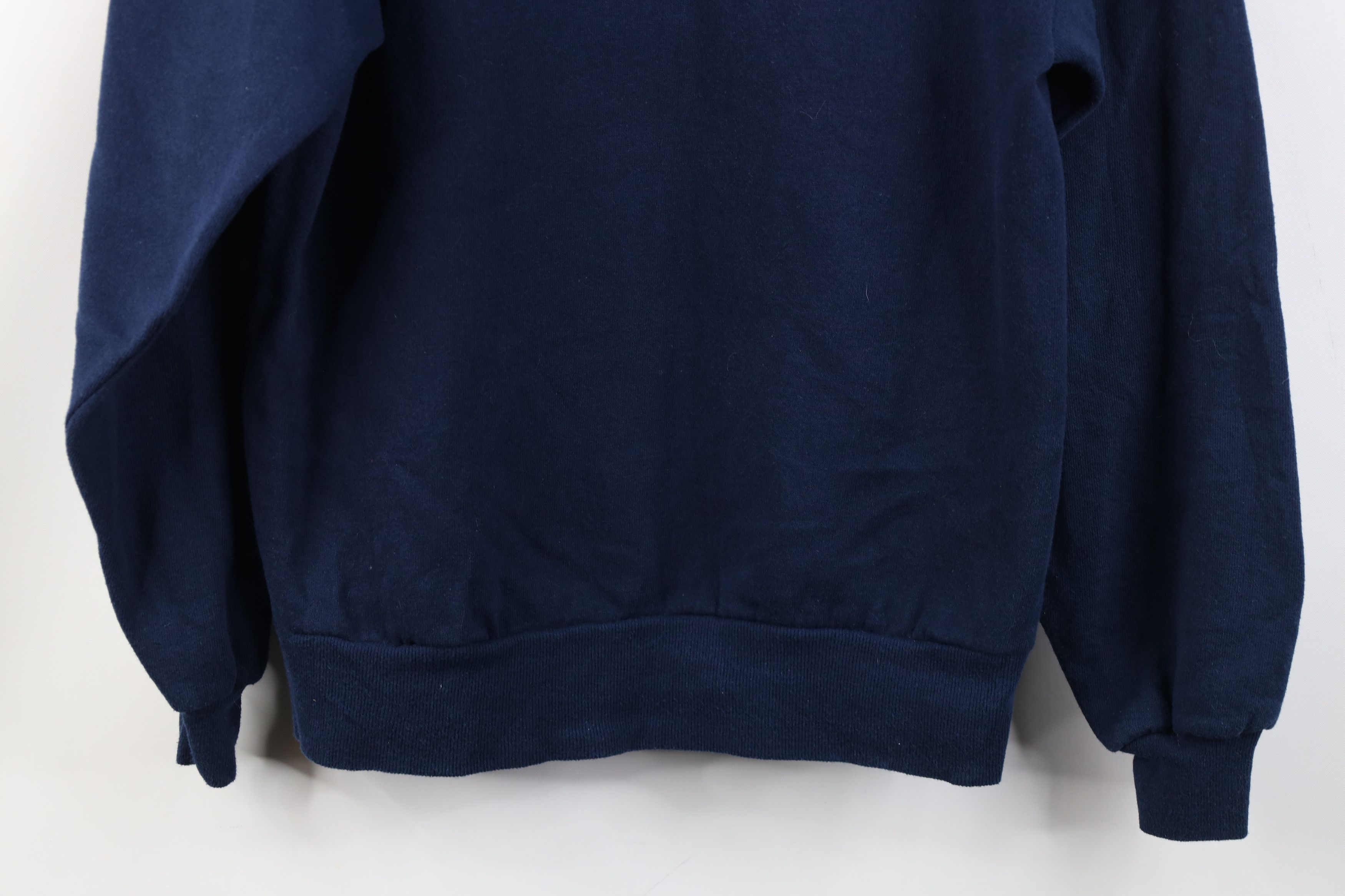 Vintage Vintage 90s Streetwear Nature Fall Sweatshirt Blue USA Size S / US 4 / IT 40 - 14 Thumbnail
