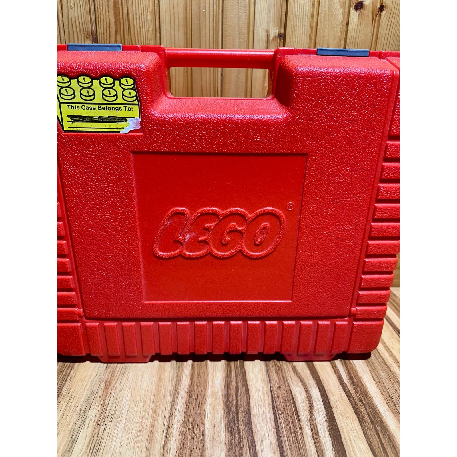LEGO VintageLEGO 1985 RedPlastic StorageCarrying Case 15"x12"x4" Size ONE SIZE - 5 Thumbnail