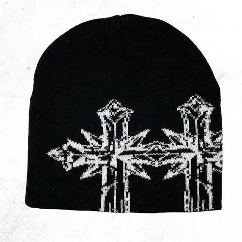 Other Wool Acrylic Knitted Beanie Casual Skullies Size ONE SIZE - 1 Thumbnail