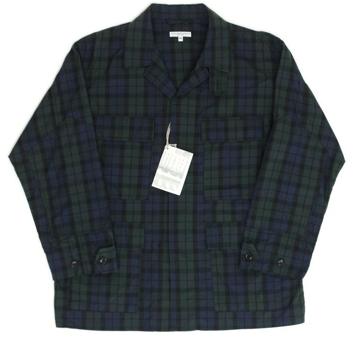 Engineered Garments NEW SS20 Blackwatch Plaid Nyco Cloth