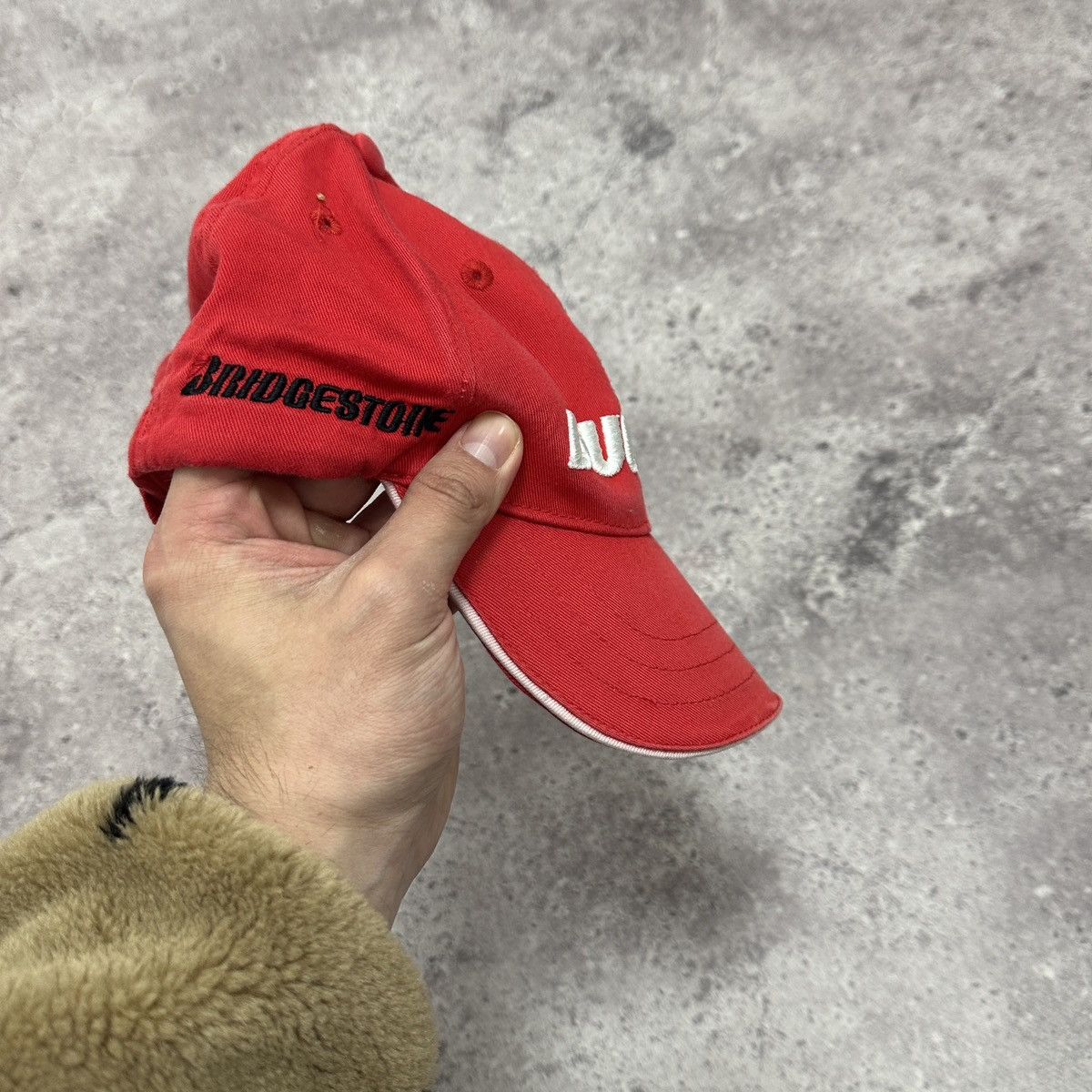 Formula 1 Vintage 90s Racing Ducati Formula 1 cap Advance Bridgestone Size ONE SIZE - 2 Thumbnail