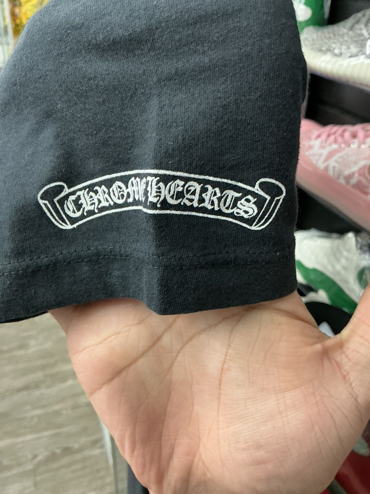 Chrome Hearts Chrome Hearts Vertical Tee S Size S / US 4 / IT 40 - 3 Thumbnail