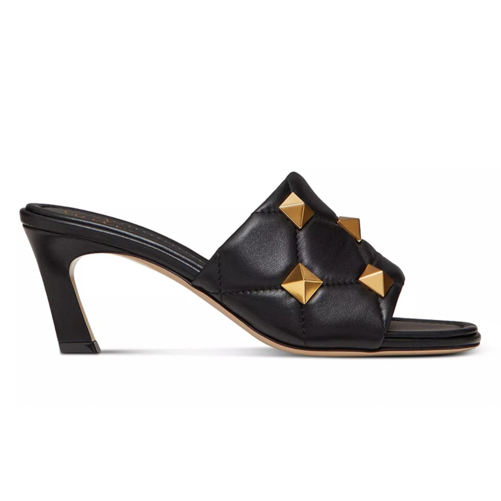 Valentino Rockstud 65 Roman Stud Backless Mule Slide Heel Sandal 39 Size US 9 / IT 39 - 1 Thumbnail