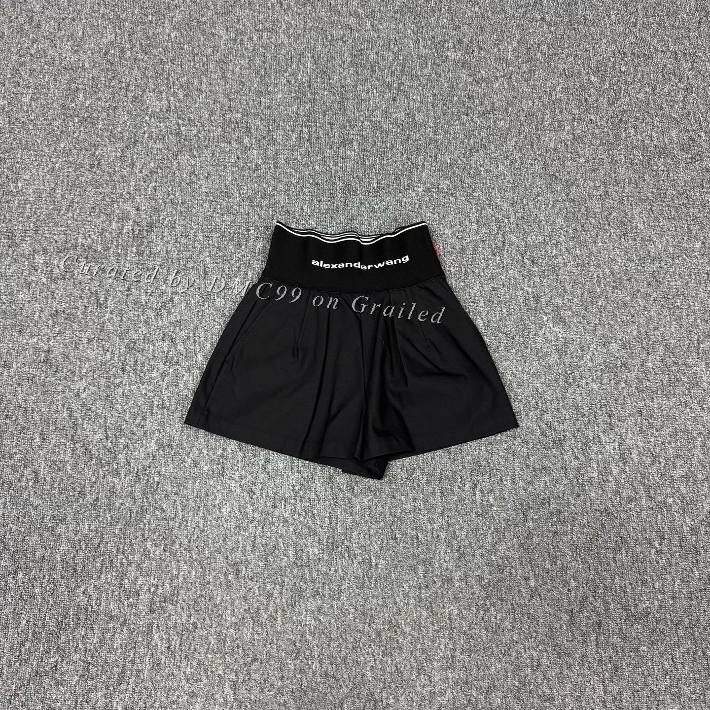 Alexander Wang Alexander Wang Black Logo Skirt Size 34" / US 12 / IT 48 - 1 Thumbnail