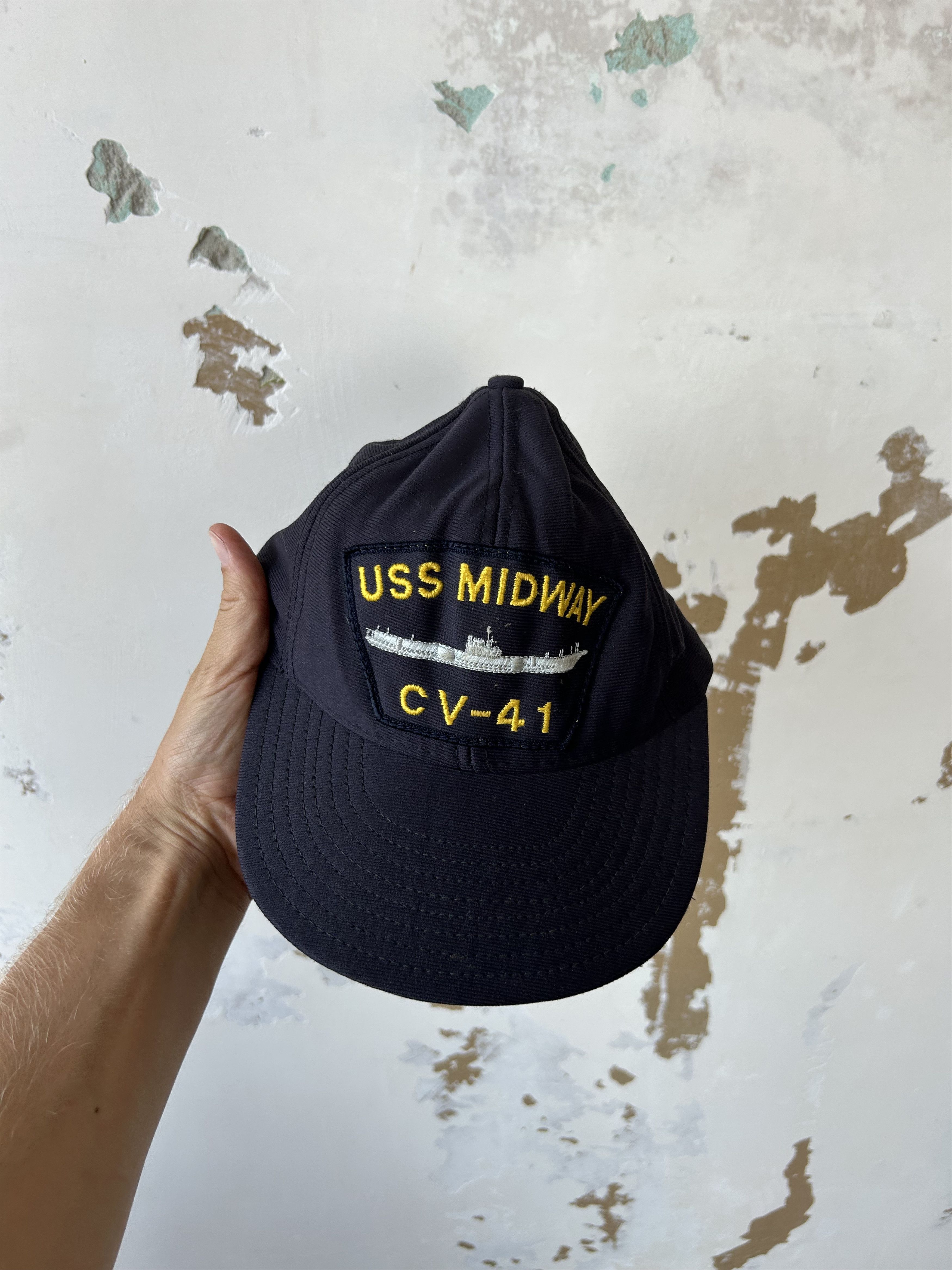 Vintage USS Cap Army 90s Size ONE SIZE - 2 Thumbnail