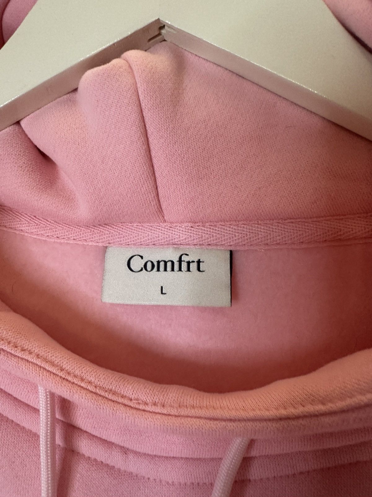 Comfort Colors Comfrt Airplane Mode Travel Hoodie built Eye Mask NEW LARGE Size L / US 10 / IT 46 - 2 Thumbnail