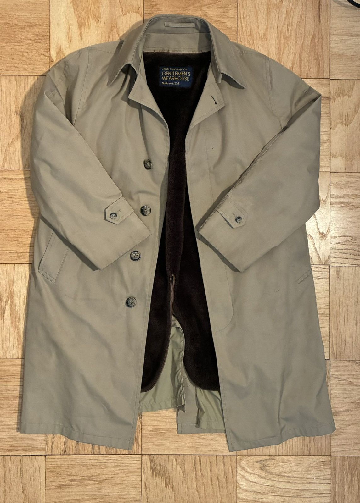Other Vintage Gentlemen’s Wearhouse Trench Size US M / EU 48-50 / 2 - 1 Thumbnail