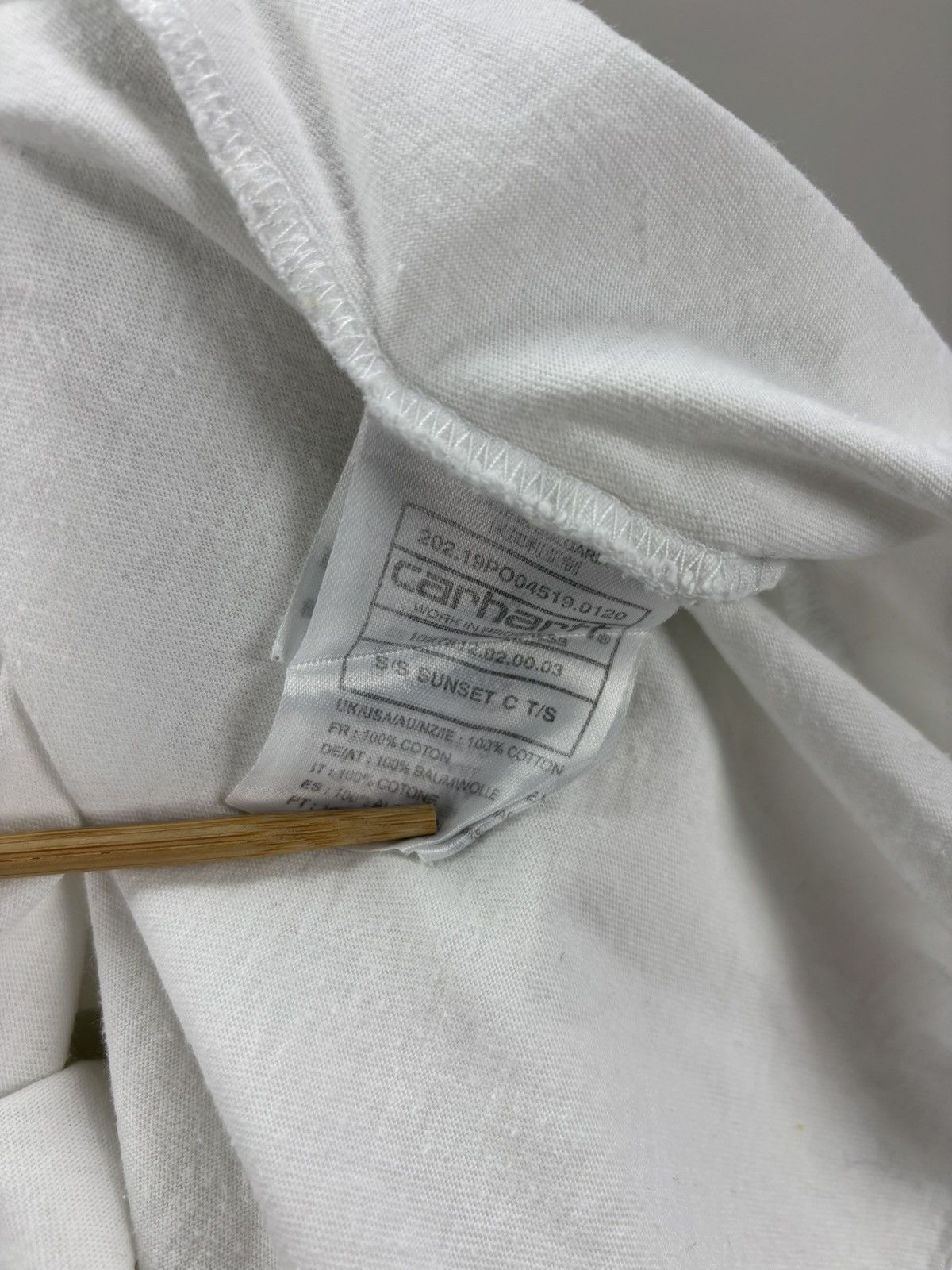 Carhartt × Carhartt Wip Mens t shirt Carhartt Size L Color White Size US L / EU 52-54 / 3 - 12 Thumbnail