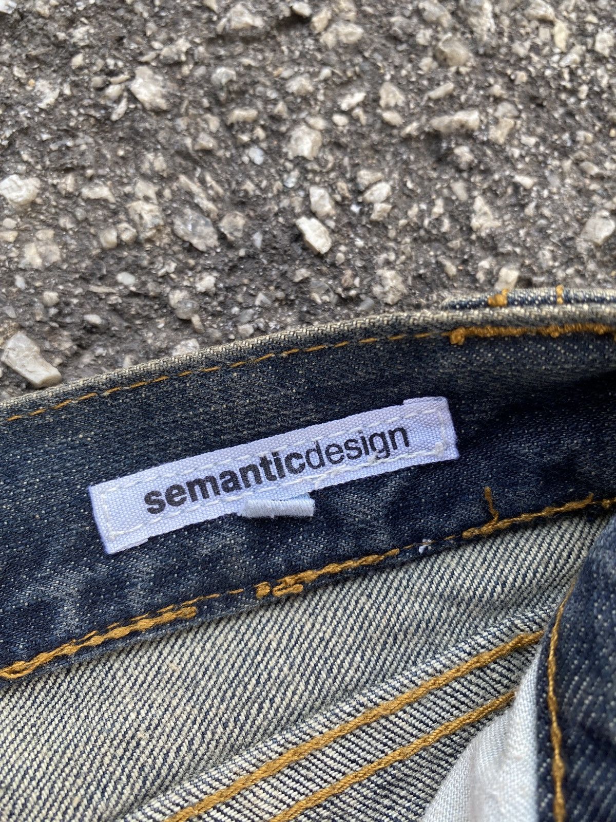 Japanese Brand Japanese Brand Semantics Design Flare Distressed Denim Size US 32 / EU 48 - 16 Thumbnail