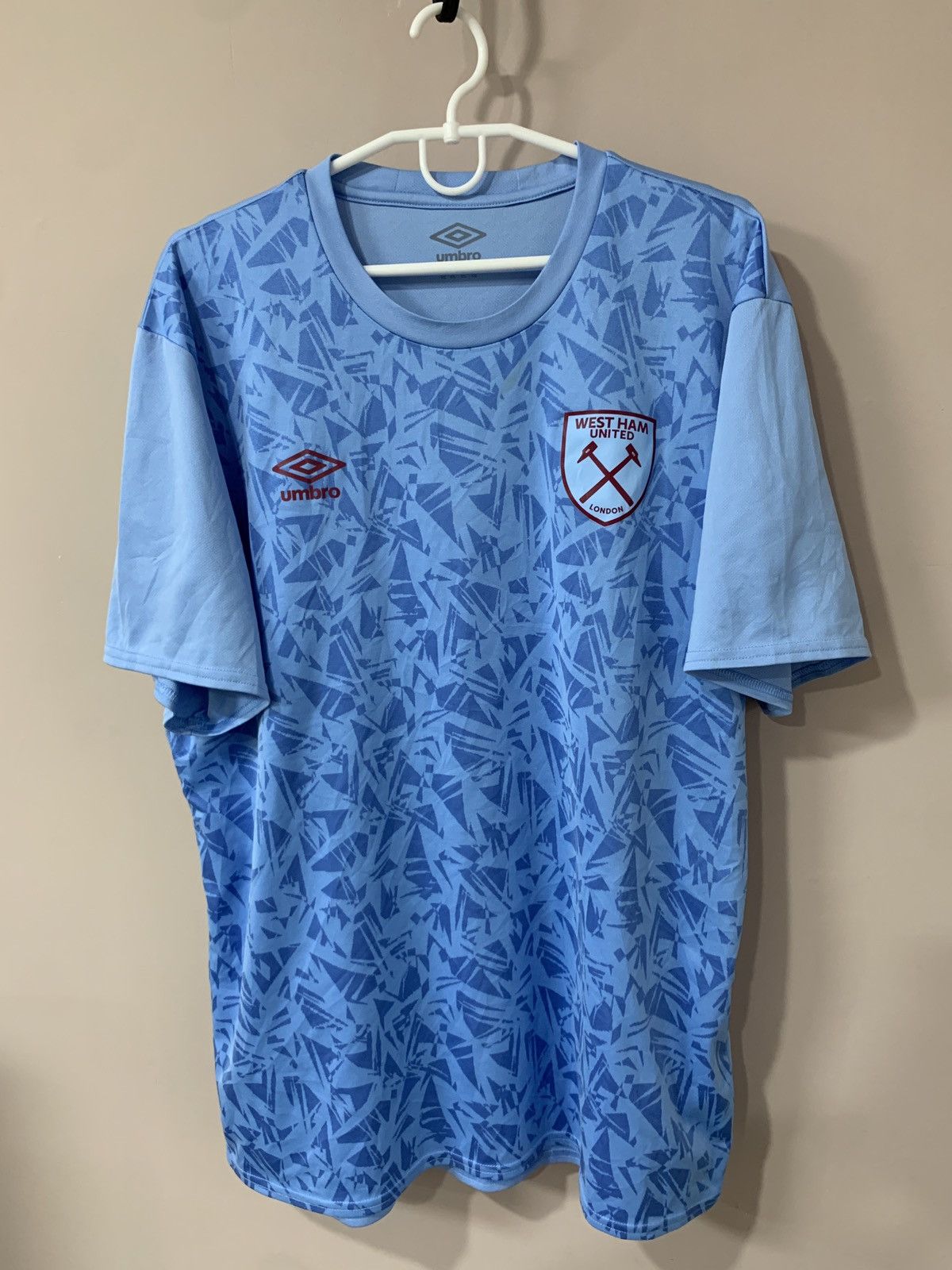Umbro West Ham United Training Football Shirt Umbro Soccer Jersey Size US XXL / EU 58 / 5 - 1 Thumbnail
