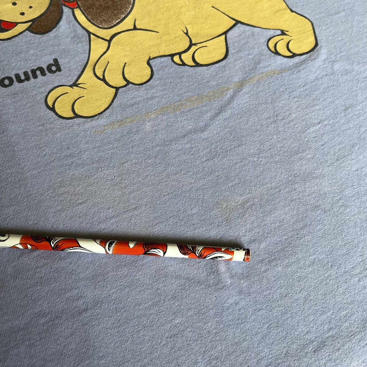 Vintage Vintage 90s Pound Puppies Hound Graphic Cartoon Logo T Shirt Size L / US 10 / IT 46 - 6 Thumbnail