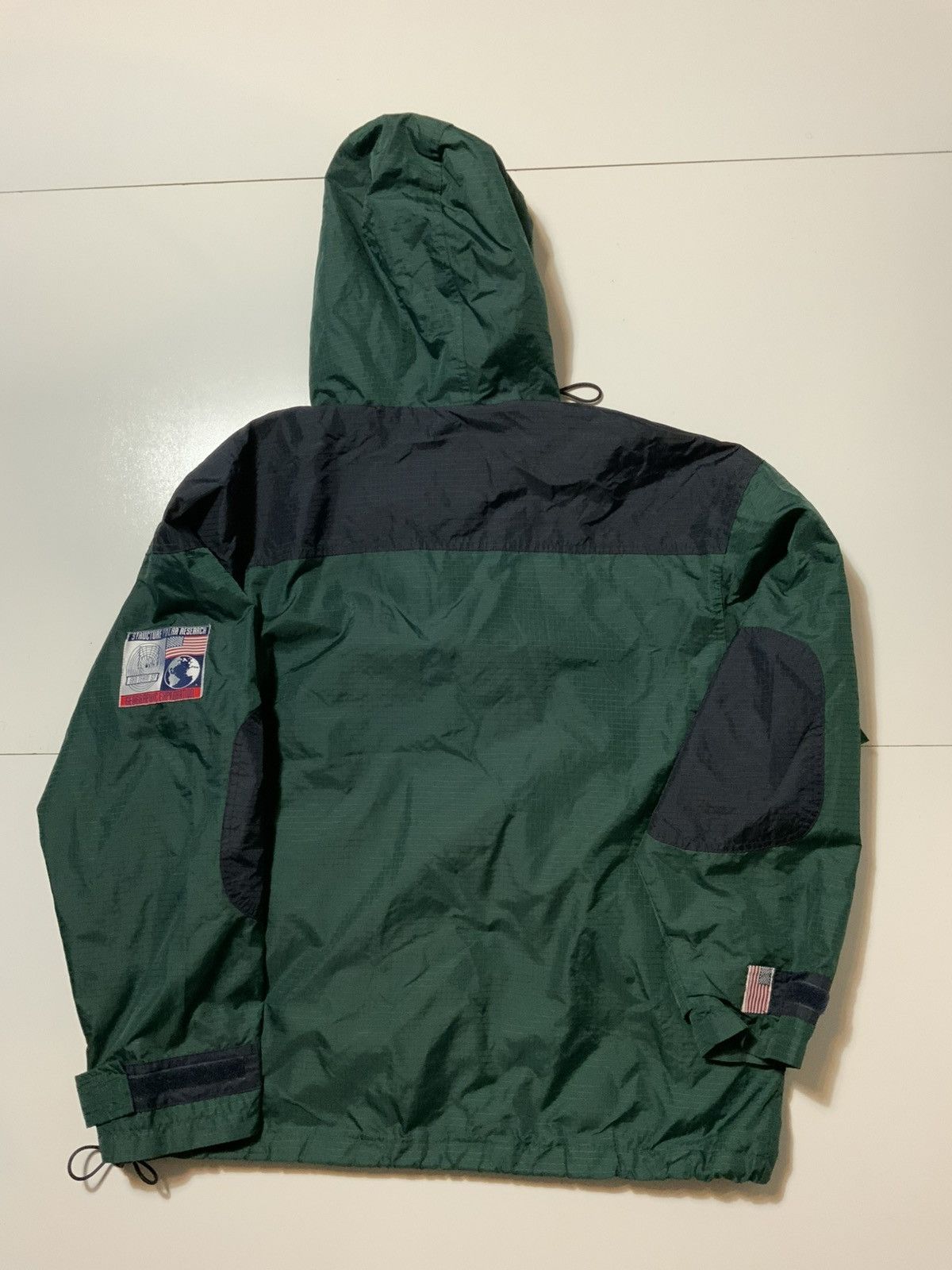 Vintage 90s Structure GeoTeam Exploration Windbreaker Anorak Jacket Size US S / EU 44-46 / 1 - 2 Thumbnail