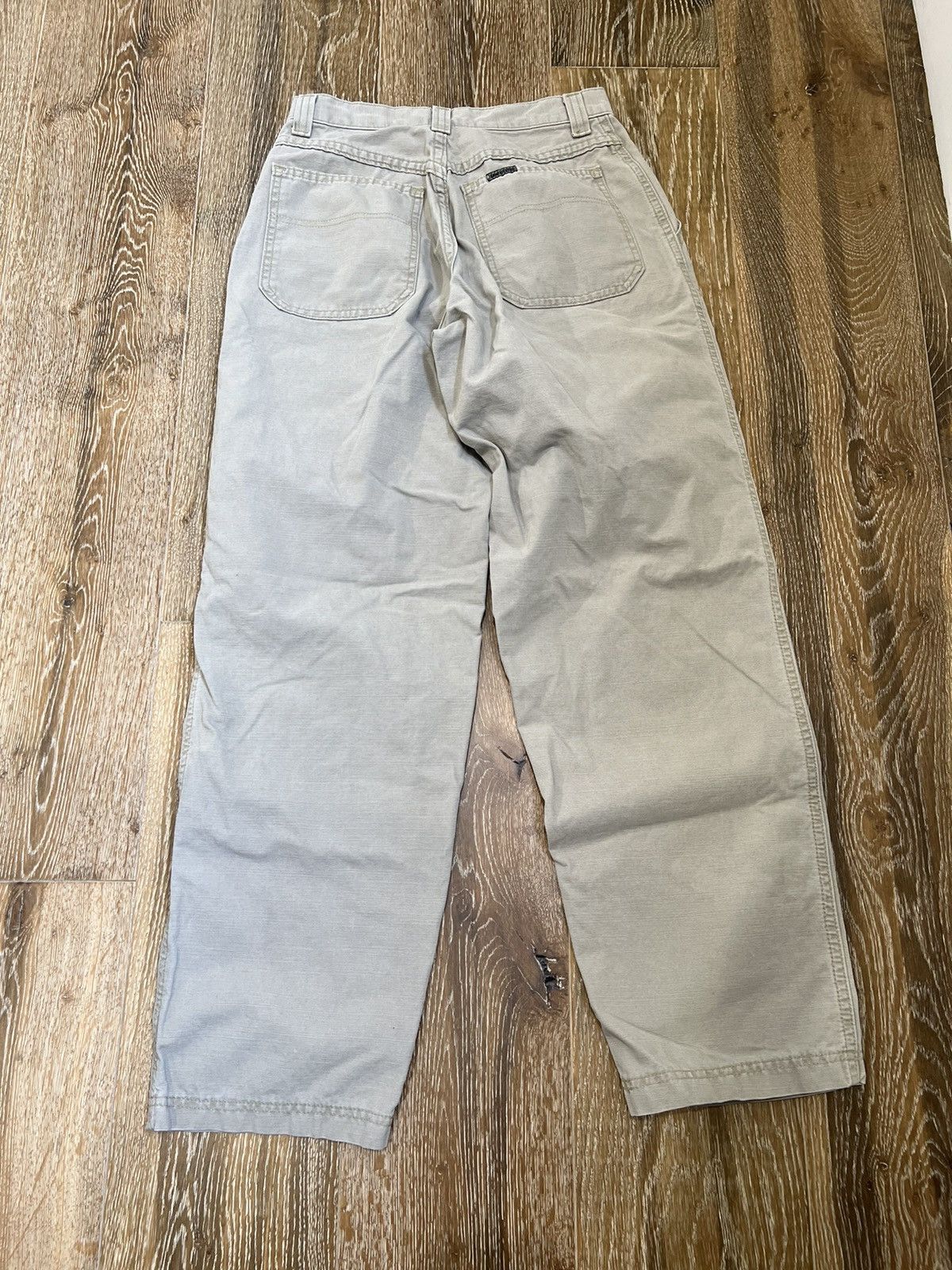 Lee Vintage womens lee riveted carpenter workwear pants Size 27" / US 4 / IT 40 - 2 Thumbnail