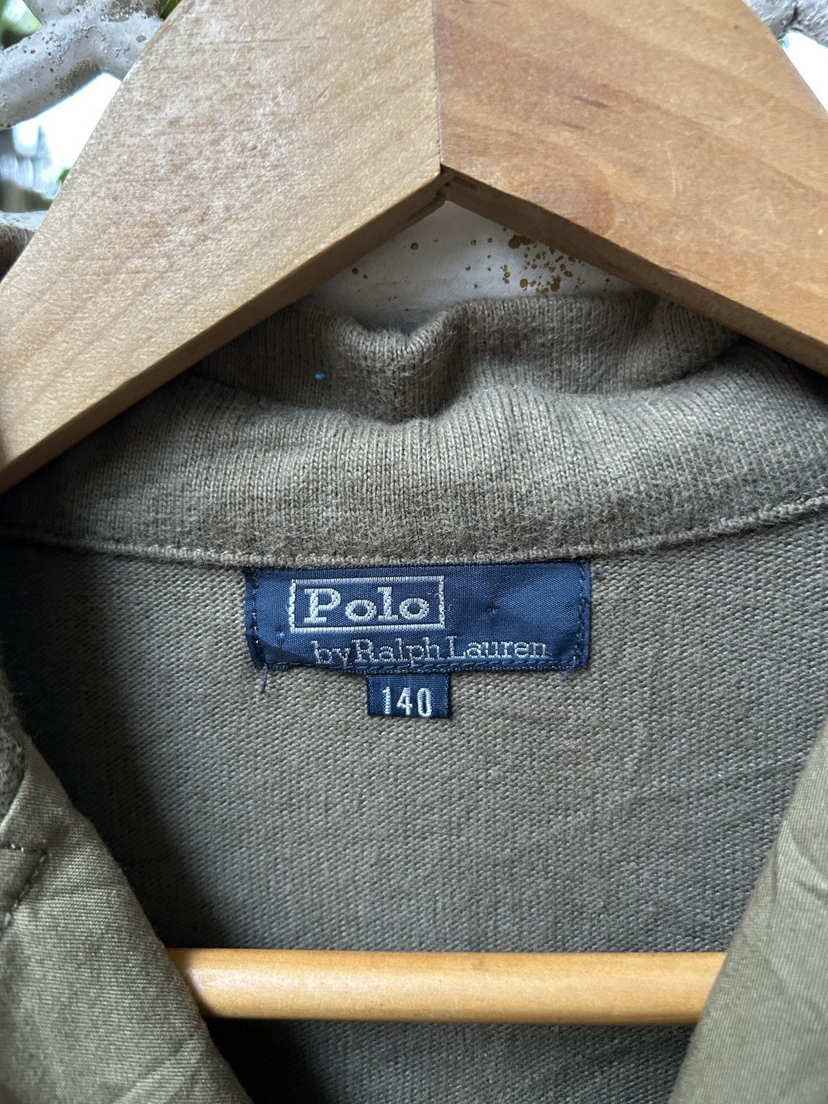 Polo Ralph Lauren Vintage PRL Pocket Cardigan Khaki Polo Ralph Lauren Size US XXS / EU 40 - 5 Thumbnail