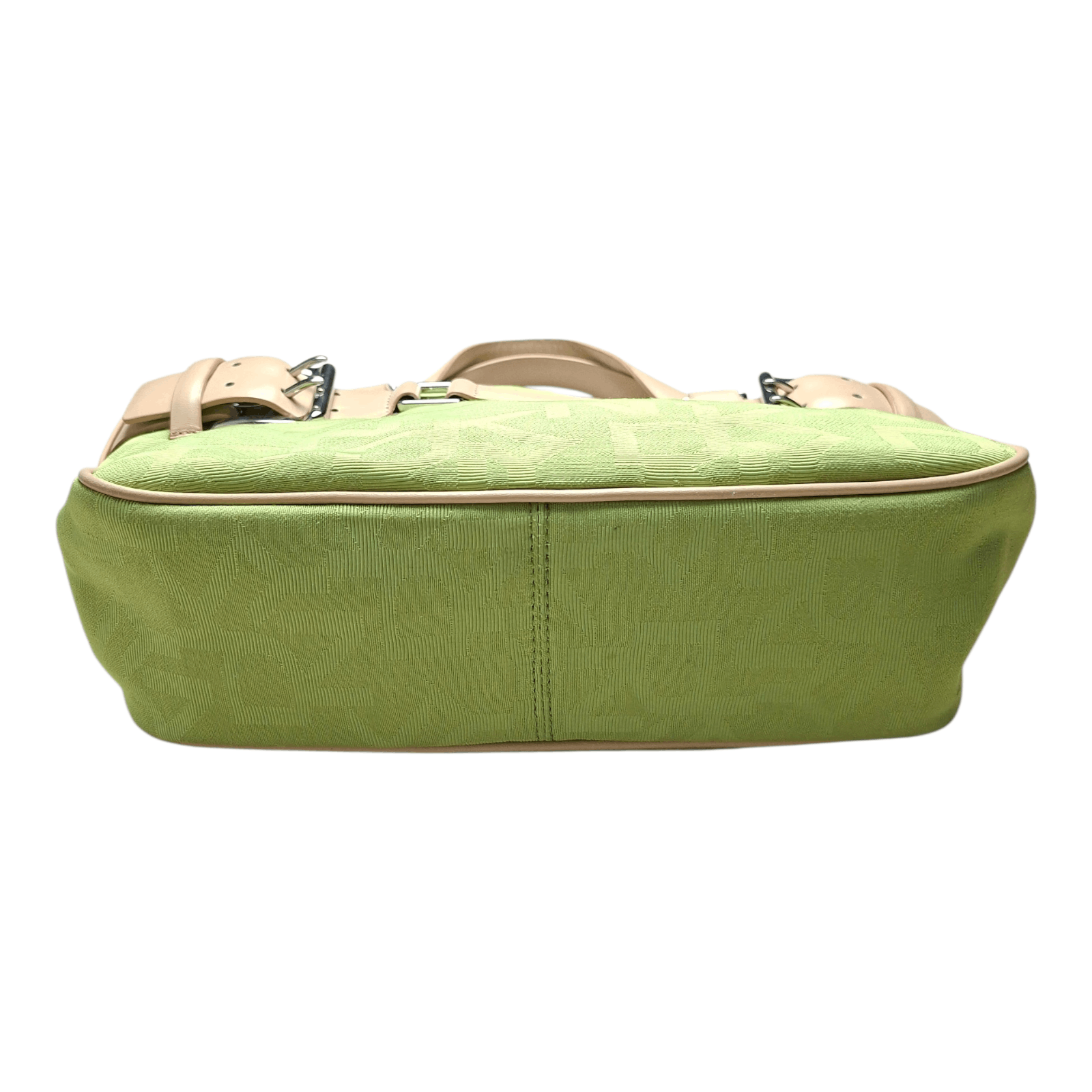 DKNY DKNY Y2K Lime Green Monogram Buckle Bag Size ONE SIZE - 7 Thumbnail