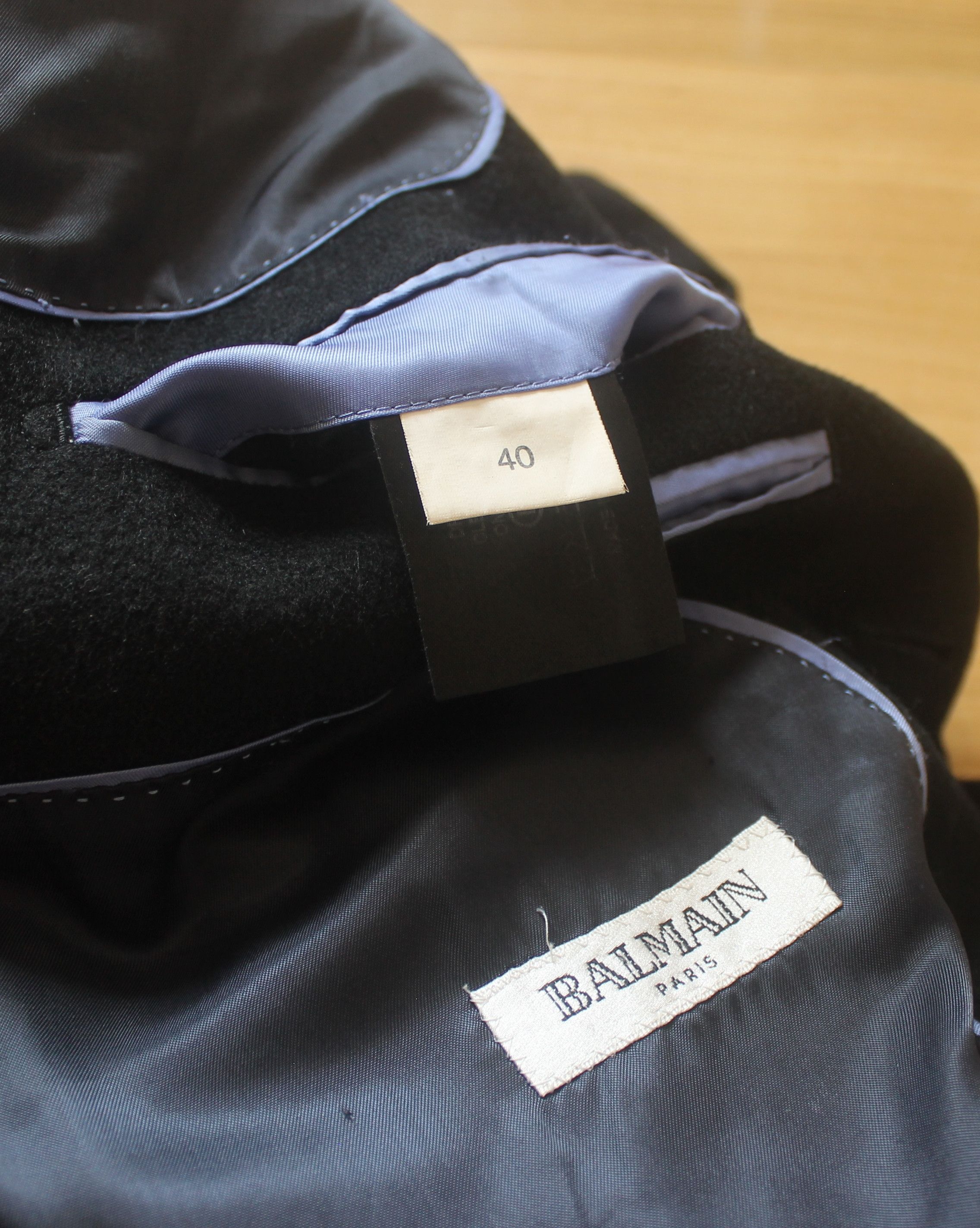 Balmain Balmain Paris Classic Woll Silk Coat Size US M / EU 48-50 / 2 - 8 Thumbnail