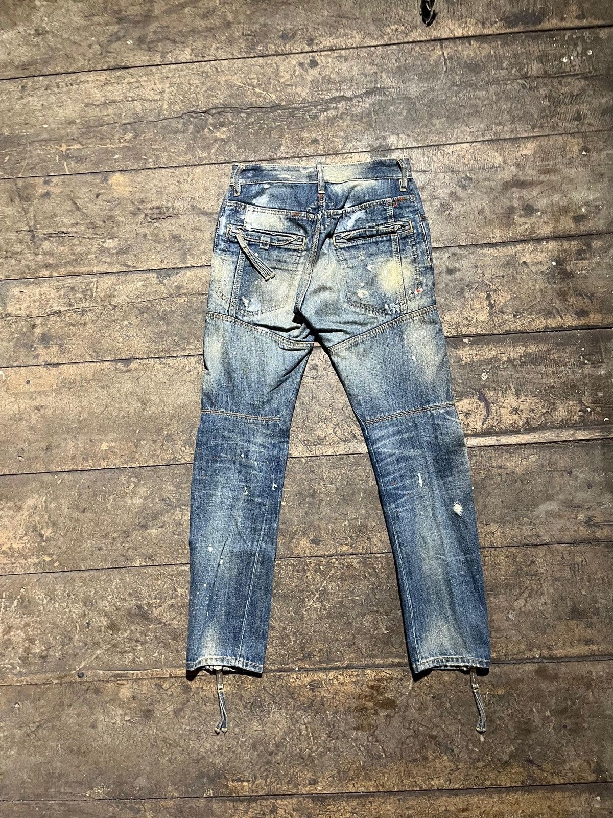 Dsquared2 Rare denim disstressed jeans dsquared2 Size US 27 - 2 Thumbnail