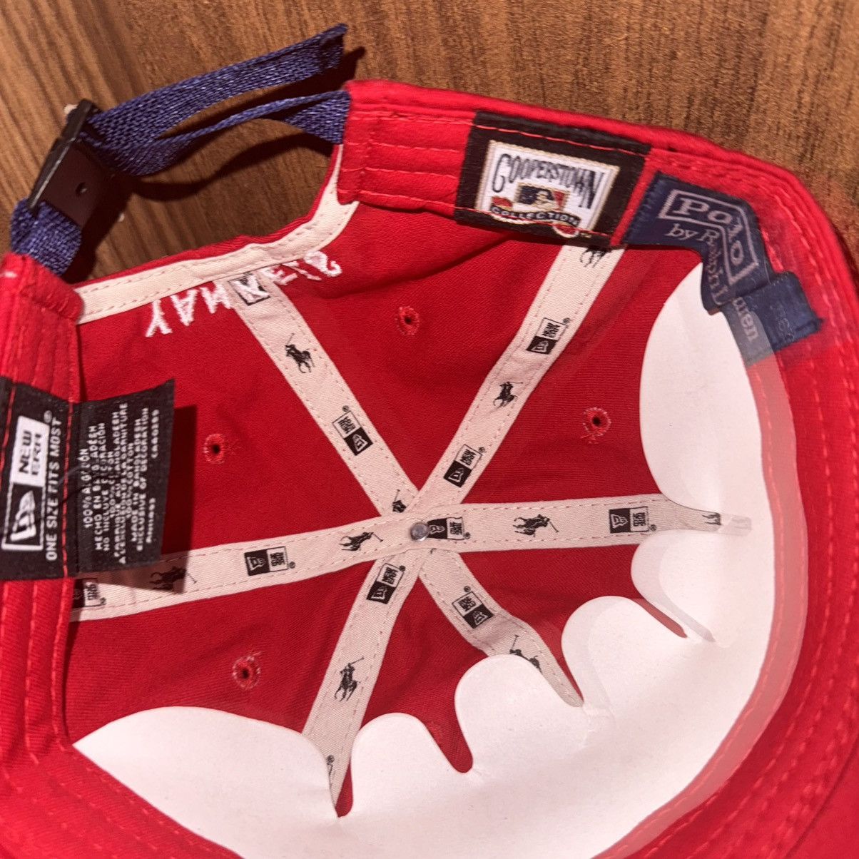 New Era Polo Ralph Lauren Yankees Long Bill Cap - Rl2000 Red Size ONE SIZE - 14 Thumbnail