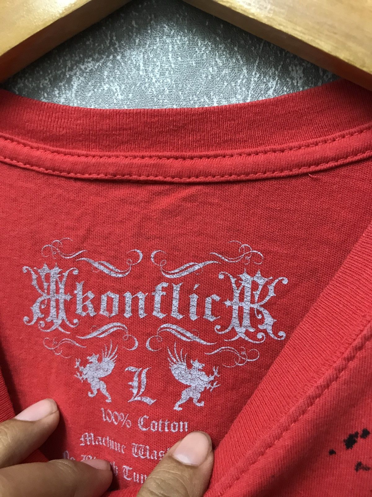 Affliction Affliction Fleur De Lis Y2K Graphic Tee Size US L / EU 52-54 / 3 - 5 Thumbnail