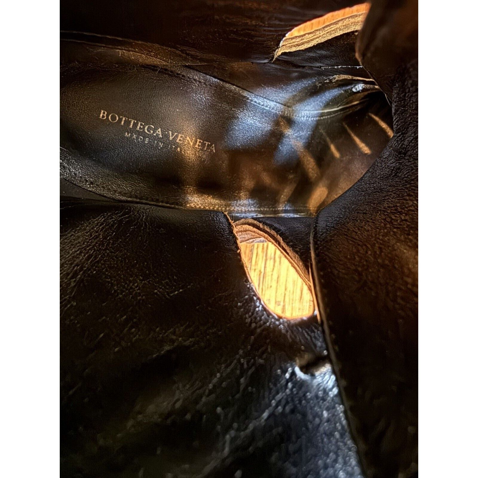 Bottega Veneta BOTTEGA VENETA Short Suede Ankle Boots 40 Black Stiletto EUC Size US 10 / IT 40 - 5 Thumbnail
