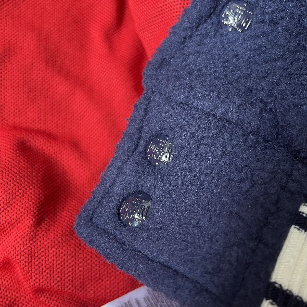 Polo Ralph Lauren NWT Polo Ralph Lauren Sherpa Fleece Varsity Letterman Jacket Size US M / EU 48-50 / 2 - 7 Thumbnail