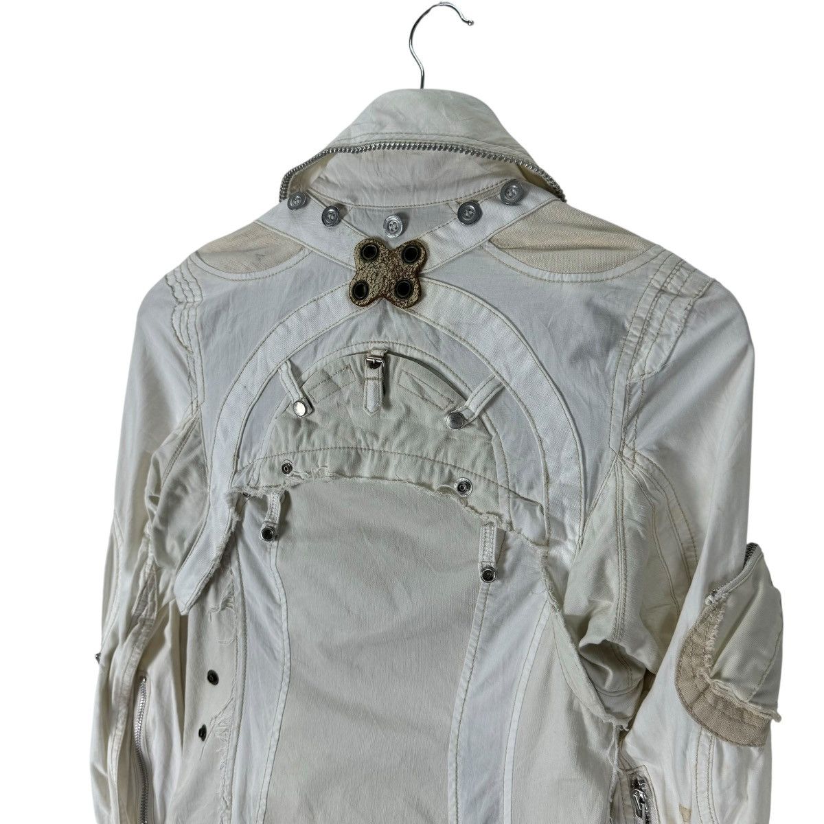 Le Grande Bleu (L.G.B.) 🌟00s L.G.B PARACHUTE DETACHABLE HOLSTER JACKET Size US XS / EU 42 / 0 - 8 Thumbnail