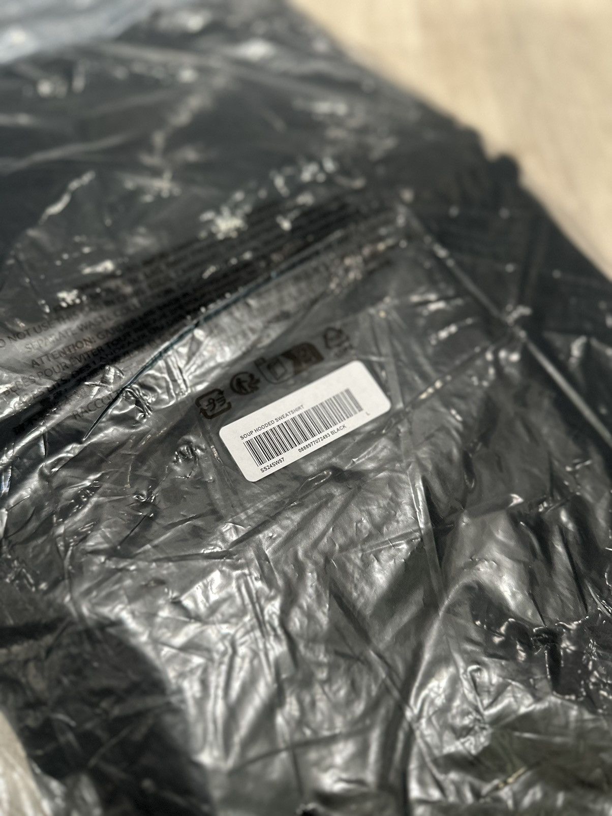 Supreme SUPREME SOUP CAN HOODED SS24 black LARGE Size US L / EU 52-54 / 3 - 5 Thumbnail