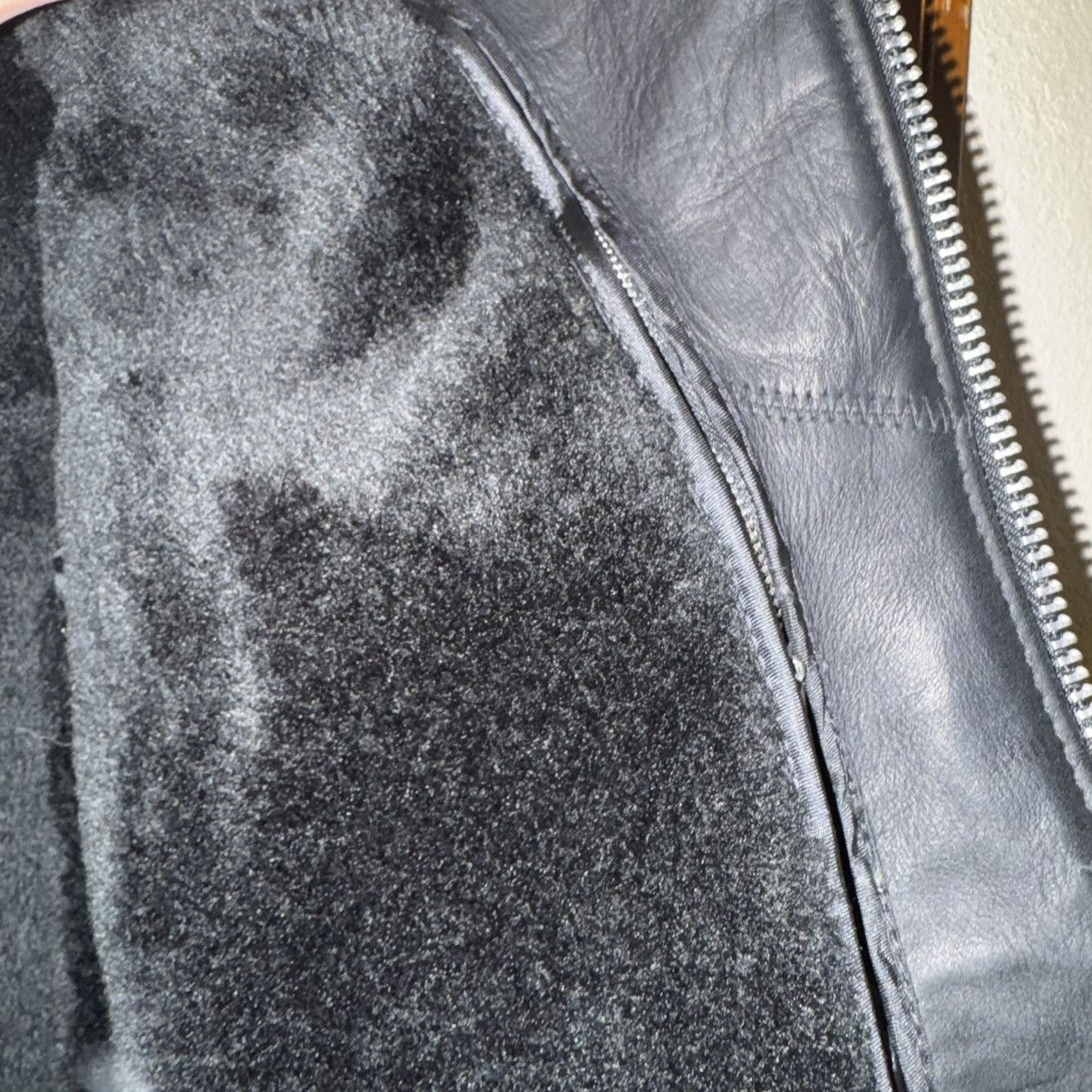 Schott MINT 1980s Schott Perfecto 125 Naked Cowhide Jacket -Size 42 Size US L / EU 52-54 / 3 - 6 Thumbnail