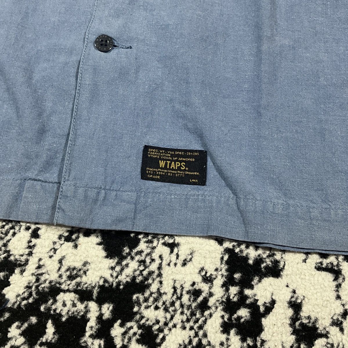 Wtaps WTAPS BUDS SS 01 SHIRT. COTTON. CHAMBRAY 2017 Size US L / EU 52-54 / 3 - 4 Thumbnail