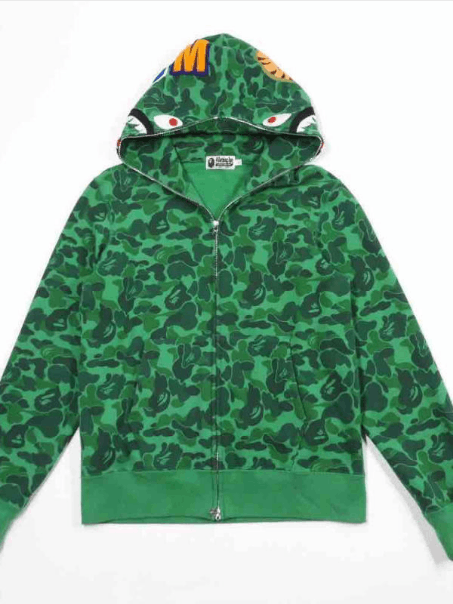 Bape Bape Shark Hooded Jacket Size US L / EU 52-54 / 3 - 1 Thumbnail
