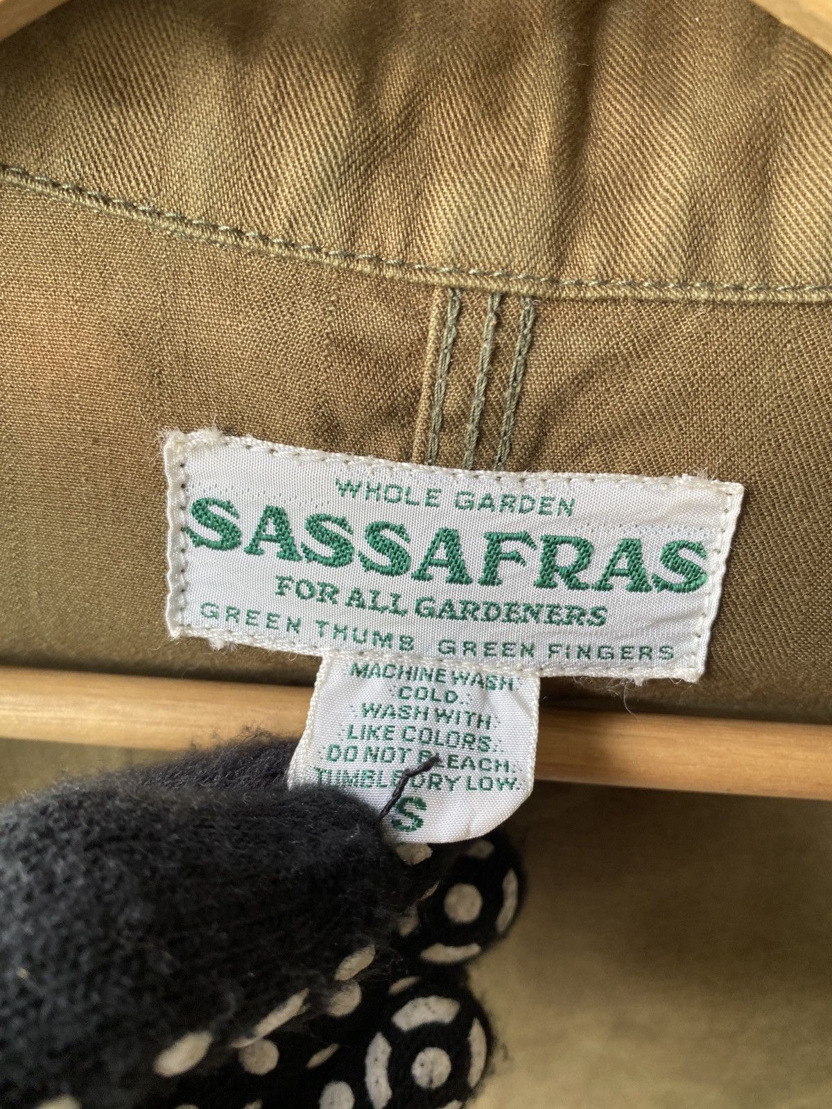 Sassafras Sassafras Japan Olive Green Sunfaded Button Jacket Size US M / EU 48-50 / 2 - 18 Thumbnail