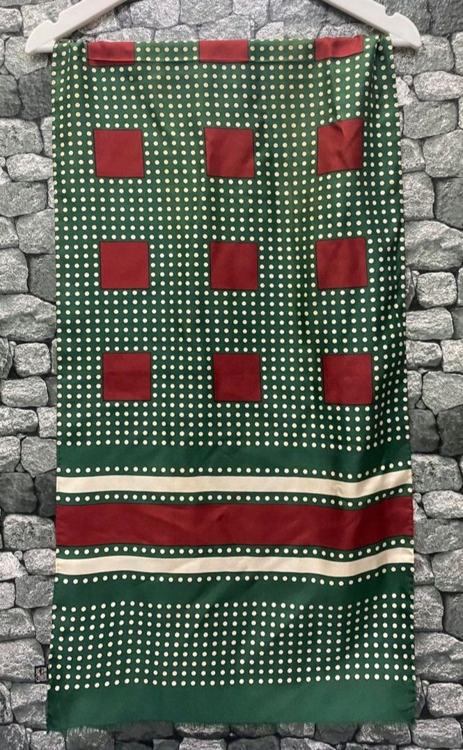 Yves Saint Laurent Vintage Yves Saint Laurent Pour Homme Scarf Size ONE SIZE - 11 Thumbnail