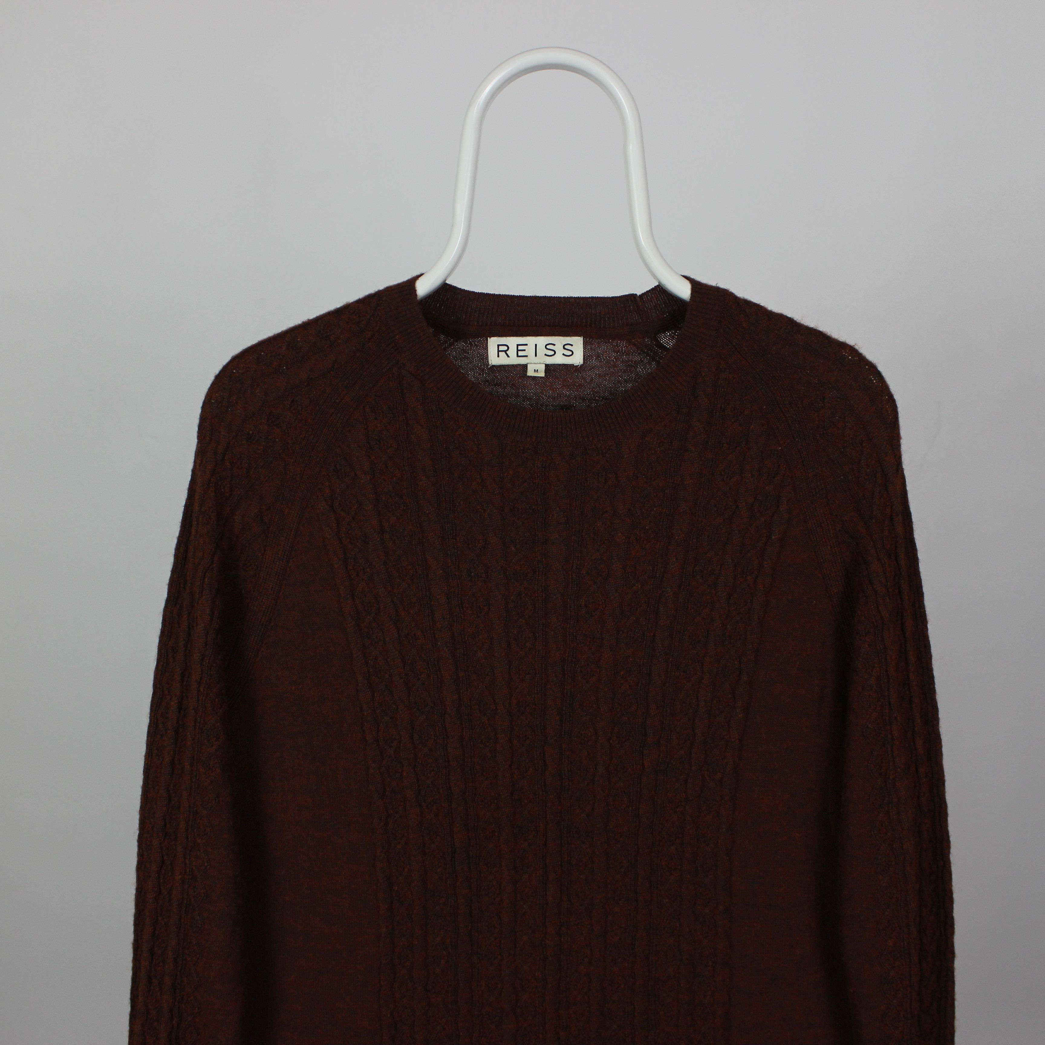 Reiss Reiss sweater lana wool rare S M orange Size US M / EU 48-50 / 2 - 1 Thumbnail