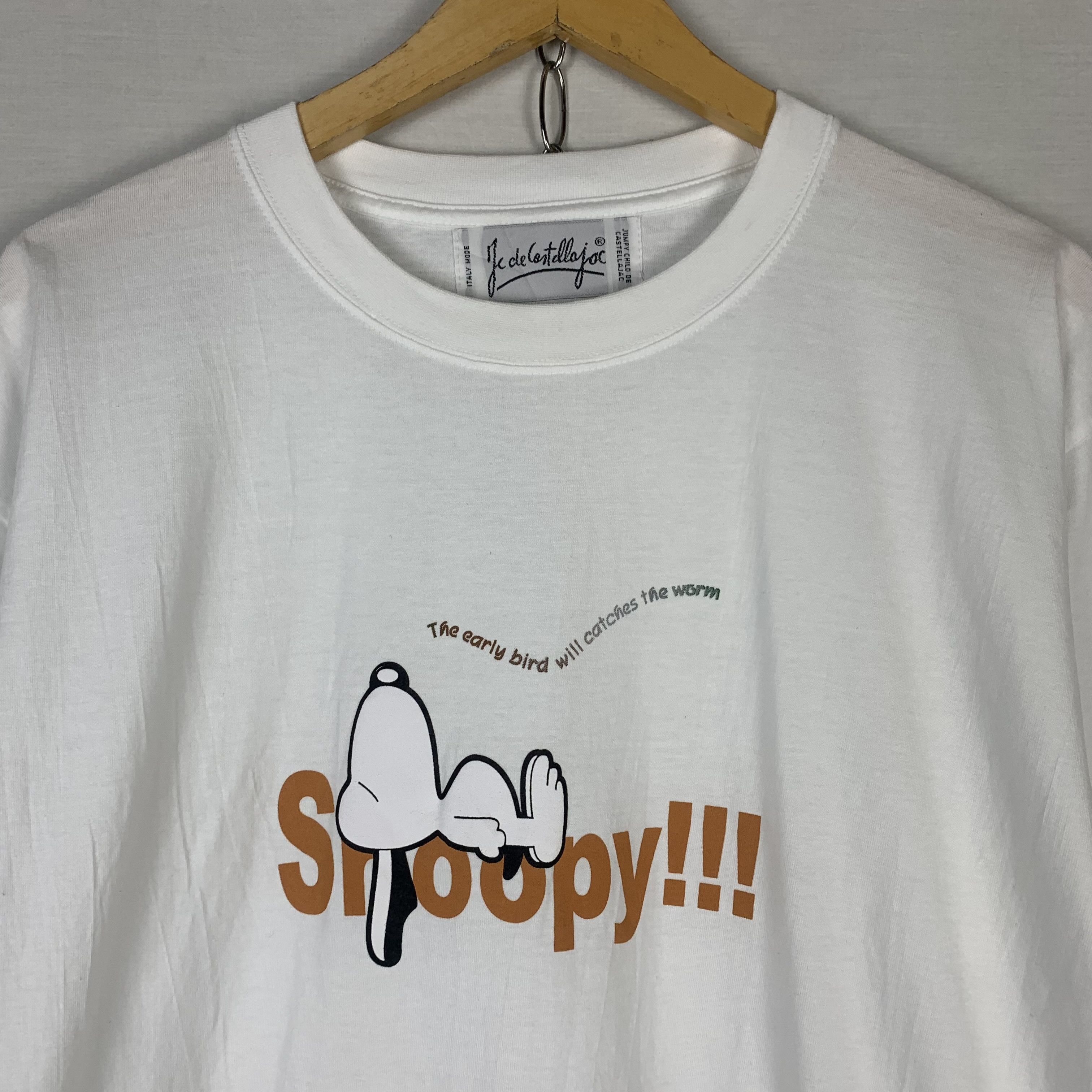 Jean Charles De Castelbajac Vintage Castelbajac x Snoopy Tshirt Size US L / EU 52-54 / 3 - 3 Thumbnail