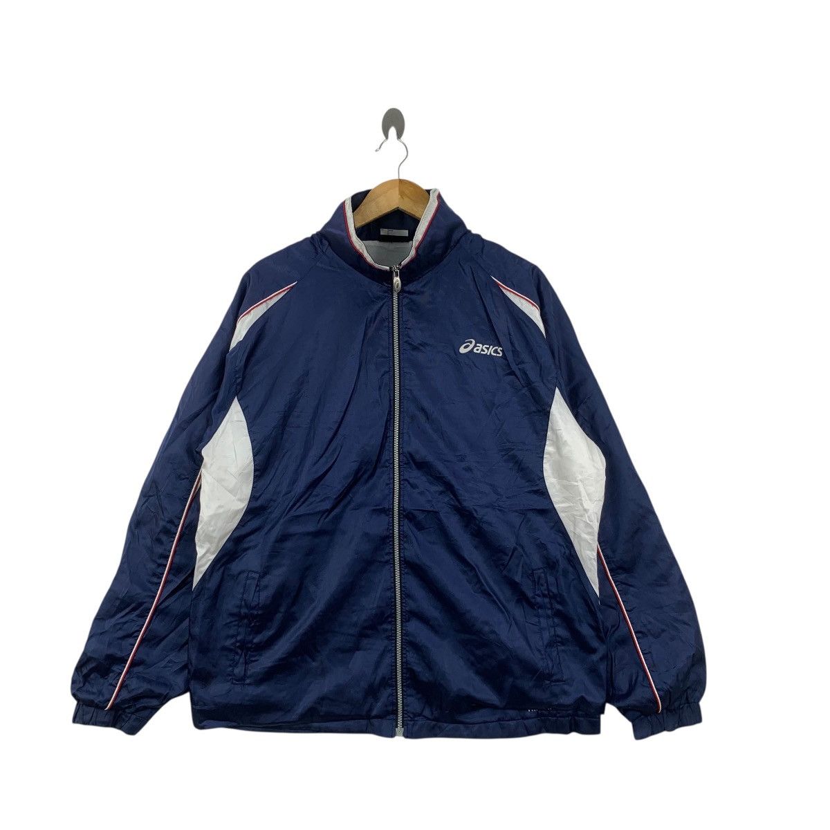 Asics Vintage ASICS JAPAN HANDBALL TEAM Thermal Lining Jacket Size US XXL / EU 58 / 5 - 3 Thumbnail