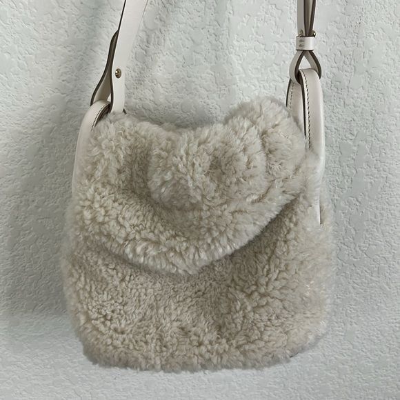 Robert Clergerie Clergerie Paris Brooklyn Mini Bucket Bag Drawstring, White S Size ONE SIZE - 6 Thumbnail