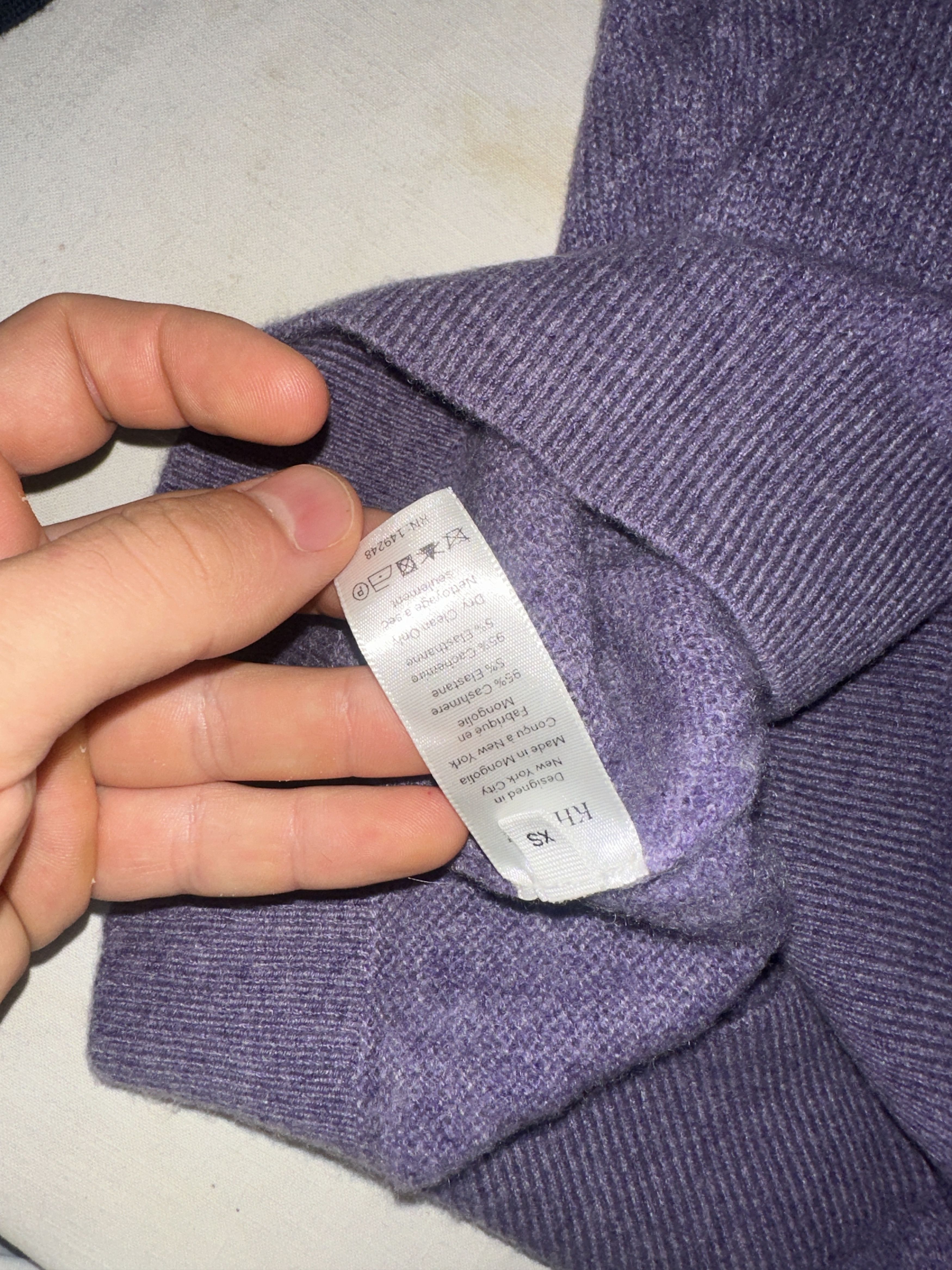KHAITE 1950$ Khaite Knit Sweater Cashmere Turtle Pullover Size Xs Size XS / US 0-2 / IT 36-38 - 15 Thumbnail