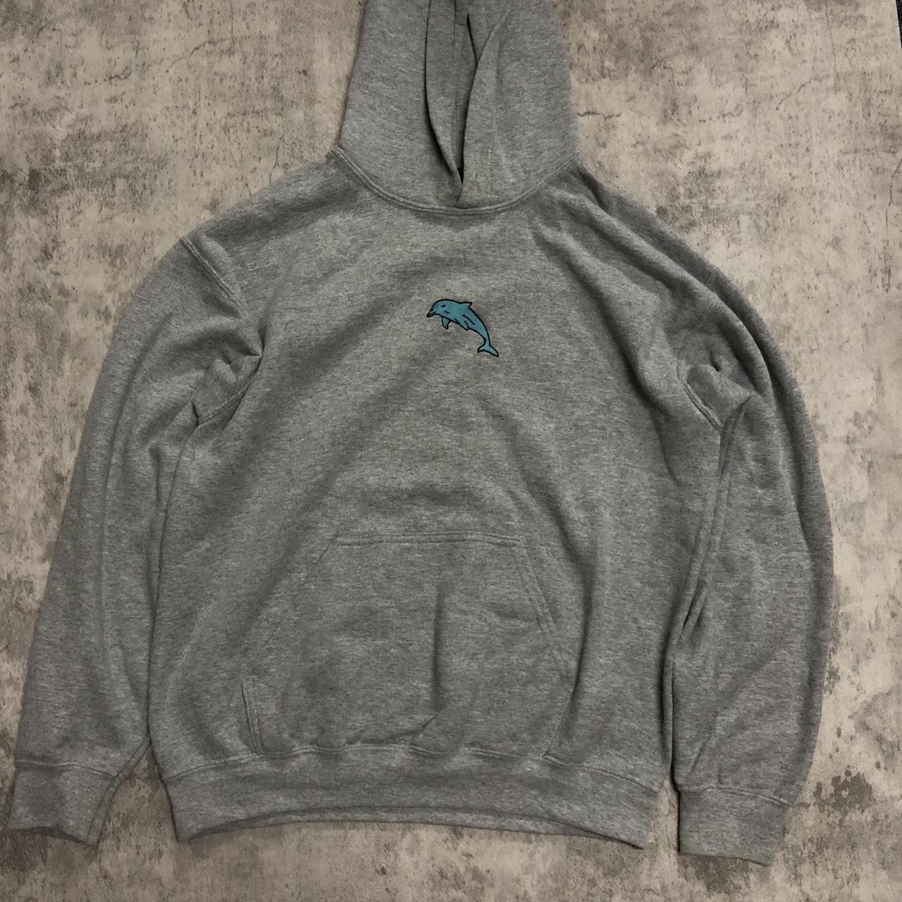 Other Grey New Love Club Dolphin hoodie #skater Size US S / EU 44-46 / 1 - 1 Thumbnail