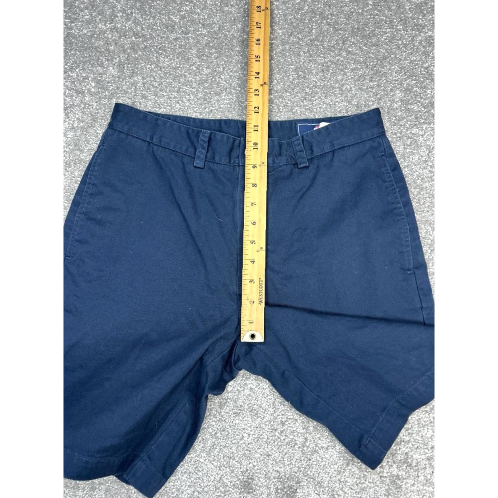 Vineyard Vines Vineyard Vines Club Chino Shorts Mens 30 Blue Cotton Twill Mid Rise Performance Short Size US 30 / EU 46 - 4 Thumbnail