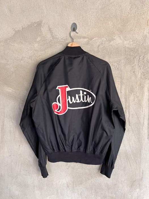 Chalk Line × Justin × Vintage Vintage Justin CHALK LINE Bomber Jacket Size US M / EU 48-50 / 2 - 2 Thumbnail