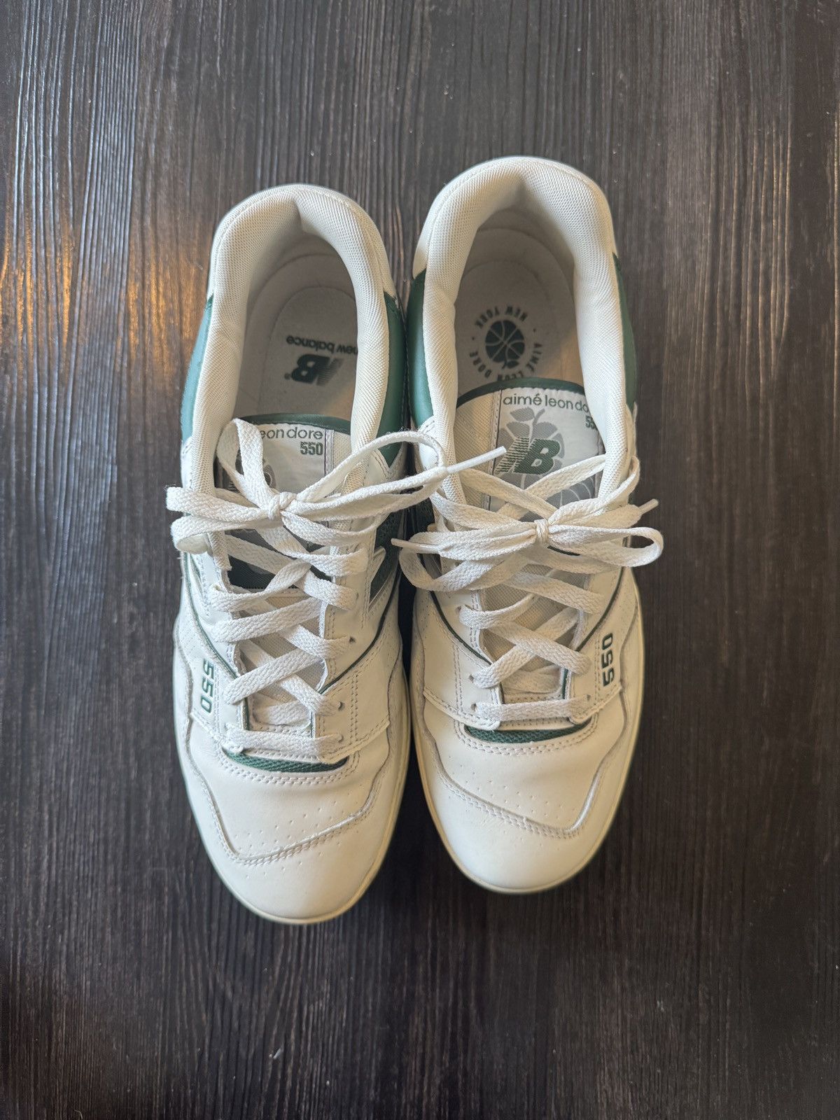 Aime Leon Dore × New Balance aime leon dore new balance 550 evergreen size 11 mens Size US 11 / EU 44 - 6 Thumbnail