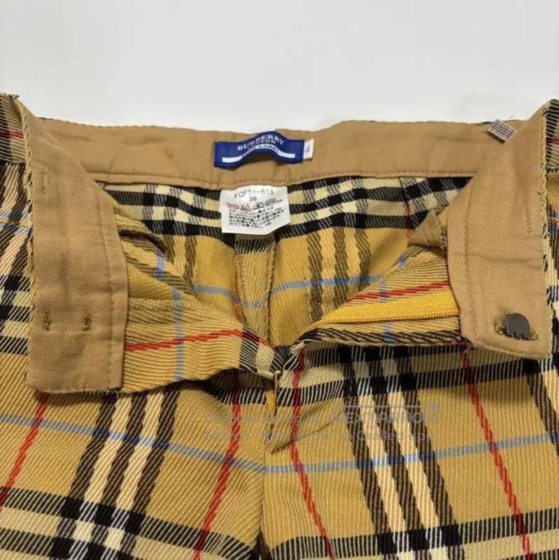 Burberry Burberry Yellow Wool Blend Striped Women's Pants. Size 23" - 3 Thumbnail