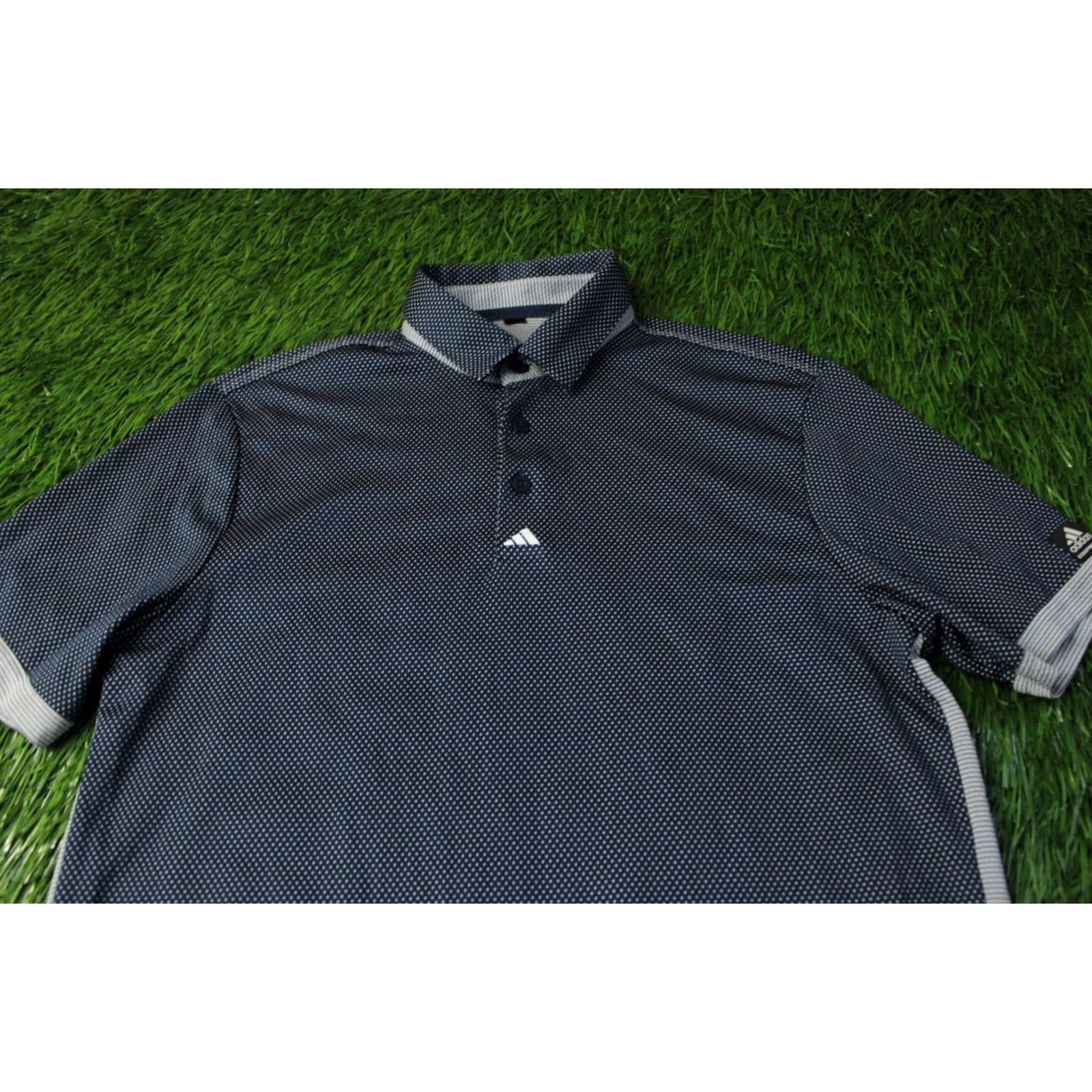 Adidas adidas Equipment Golf Polo Shirt Mens M Black and Gray Short Sleeve Solid 2020 Golf Classic Polo Size US M / EU 48-50 / 2 - 2 Thumbnail
