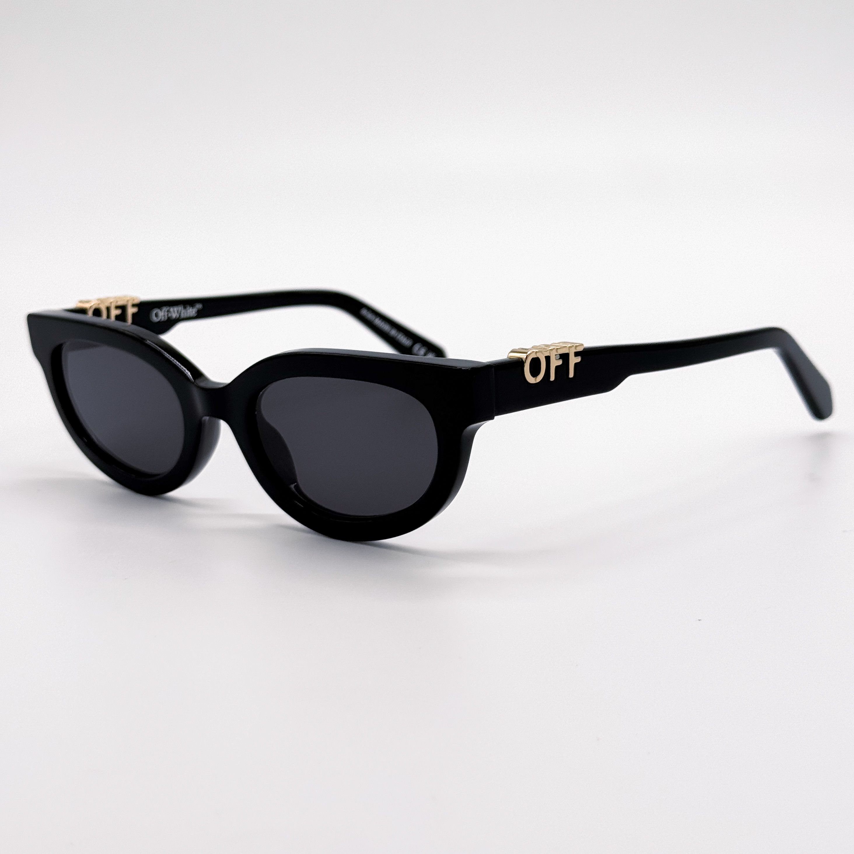 Off-White NEW OFF-WHITE OERI13D SPARKS 1007 SUNGLASSES WOMEN BLACK Size ONE SIZE - 4 Thumbnail