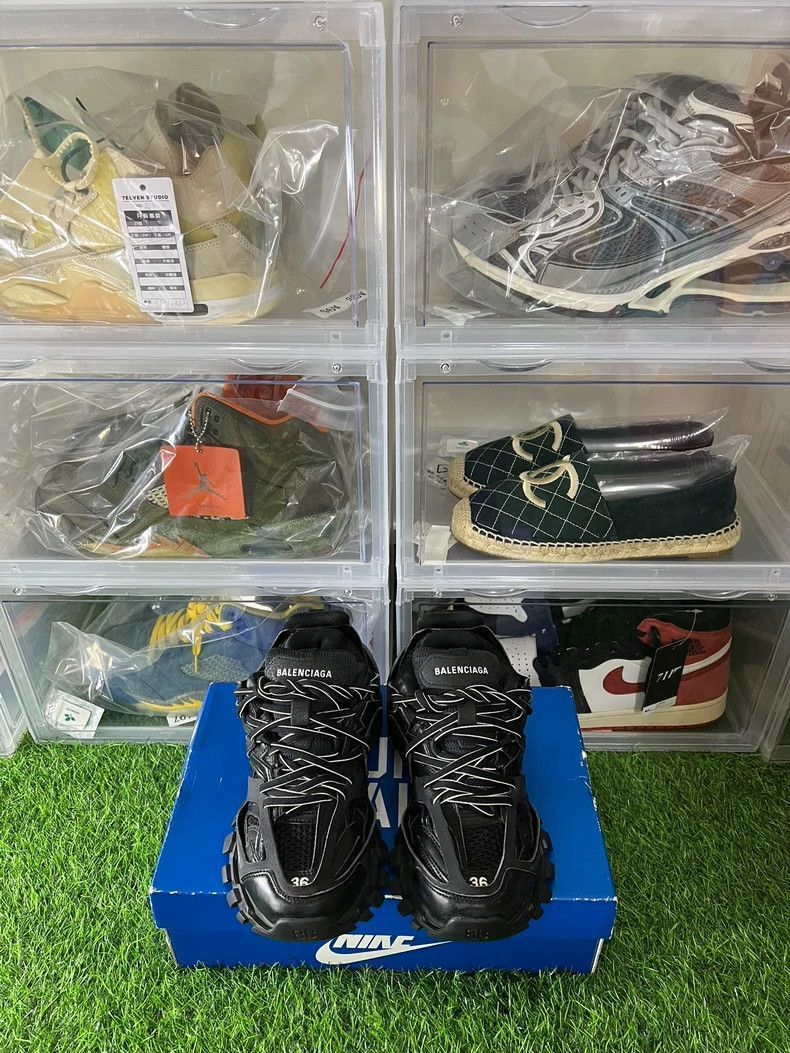 Balenciaga Balenciaga Track Sneakers in Black Color-2505 Size US 7.5 / IT 37.5 - 2 Thumbnail